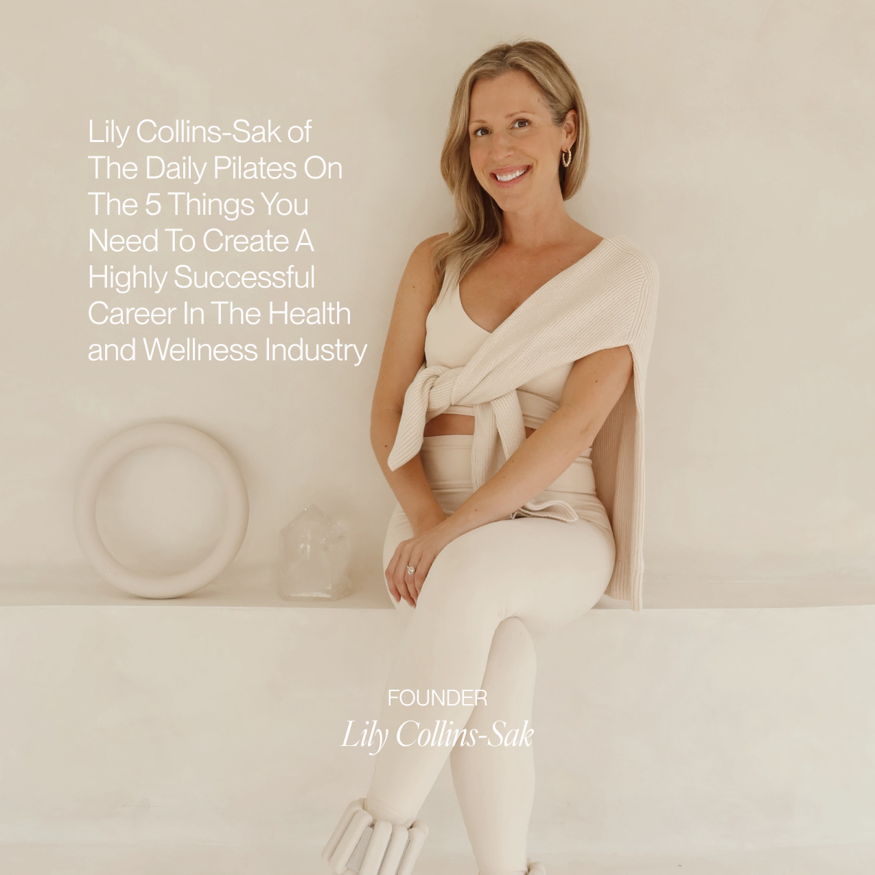 The Daily Pilates Franchise - Founder Lily Collins-Sak