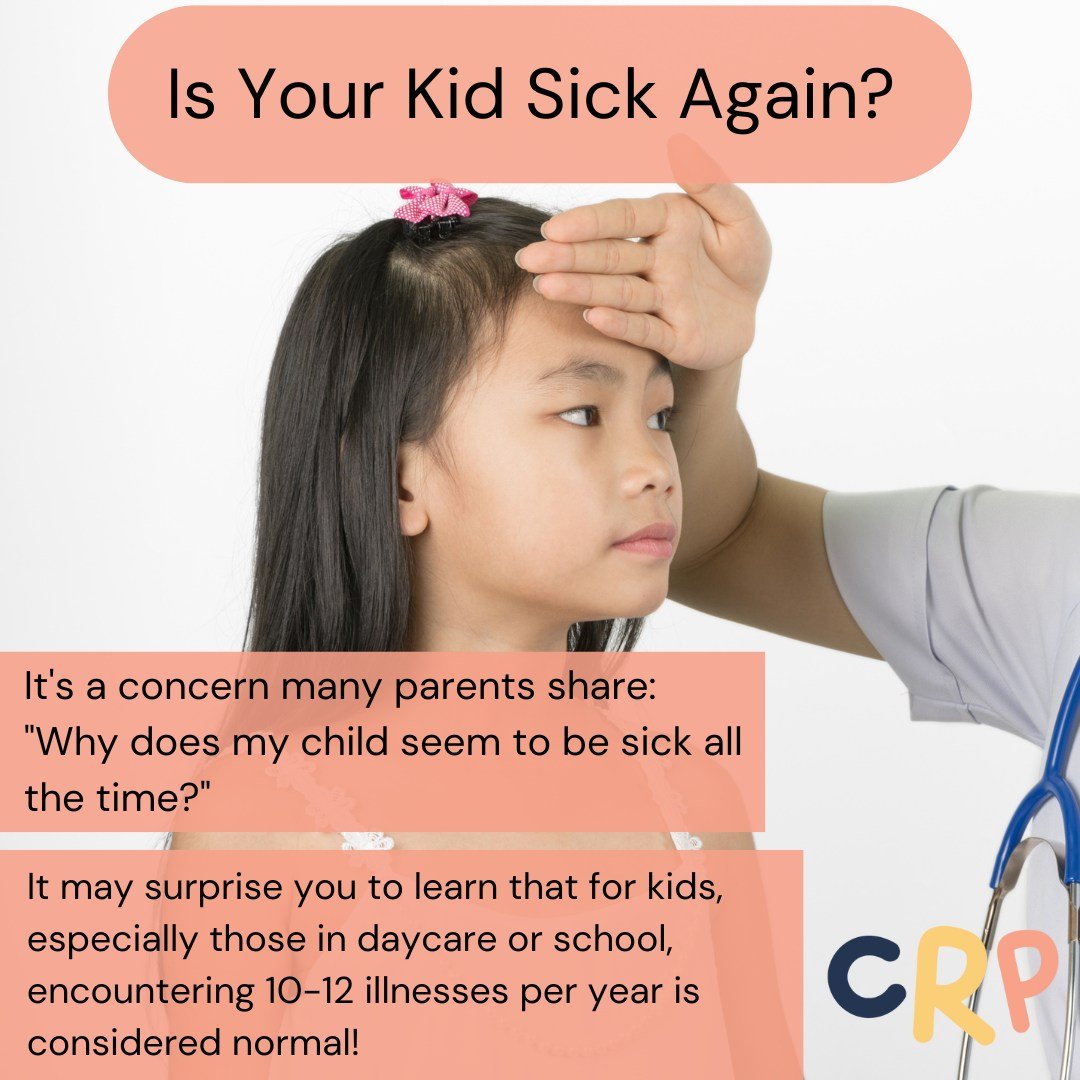 My kid is sick AGAIN??!

It's a concern many parents share: &quot;Why does my child seem to be sick all the time?&quot; It may surprise you to learn that for kids, especially those in daycare or school, encountering 10-12 illnesses per year is consid