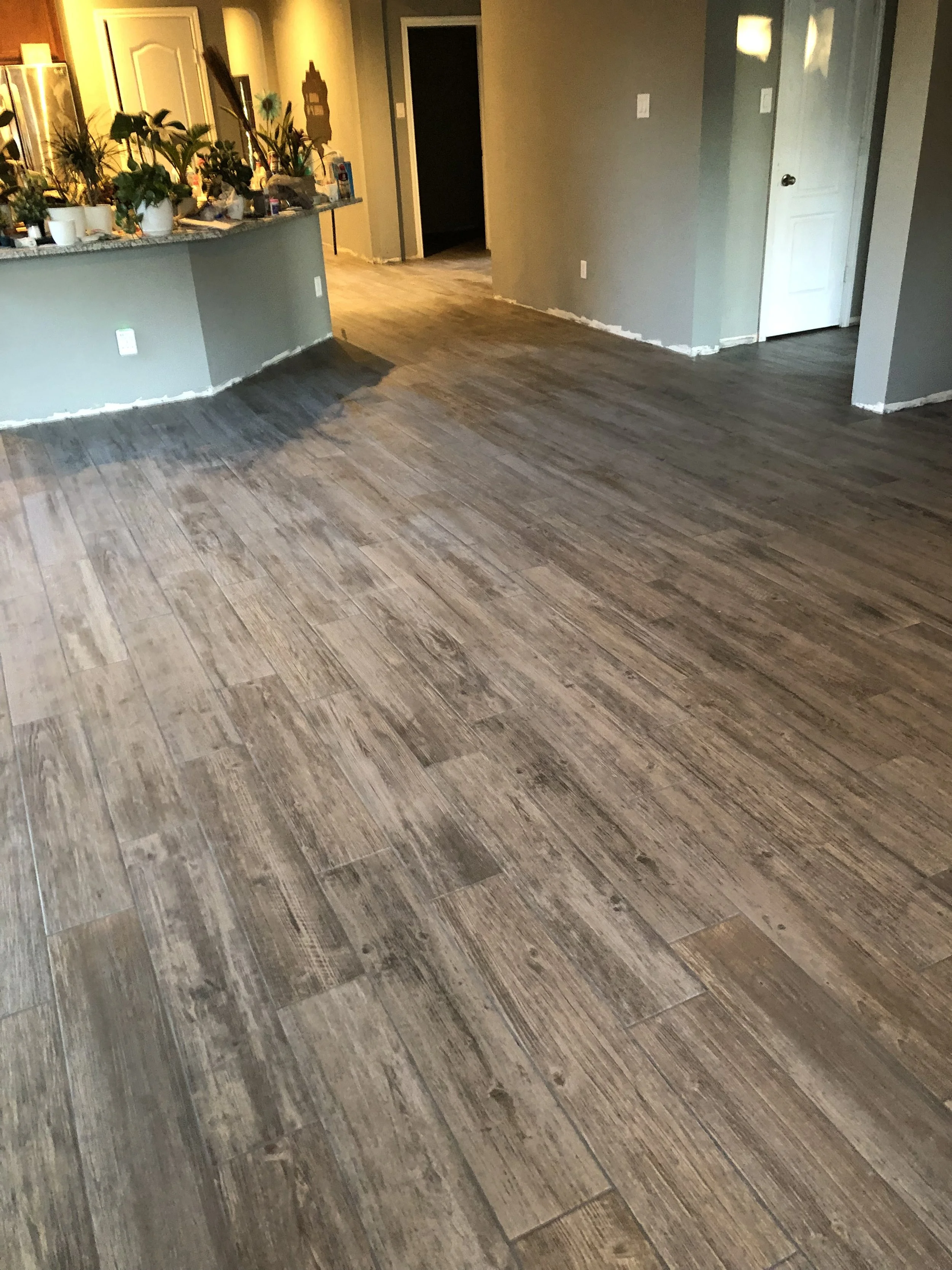 Wood Look Porcelain Floor