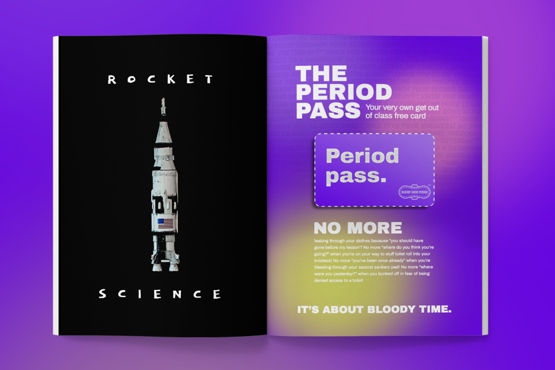The Award-Winning 'Period Pass'