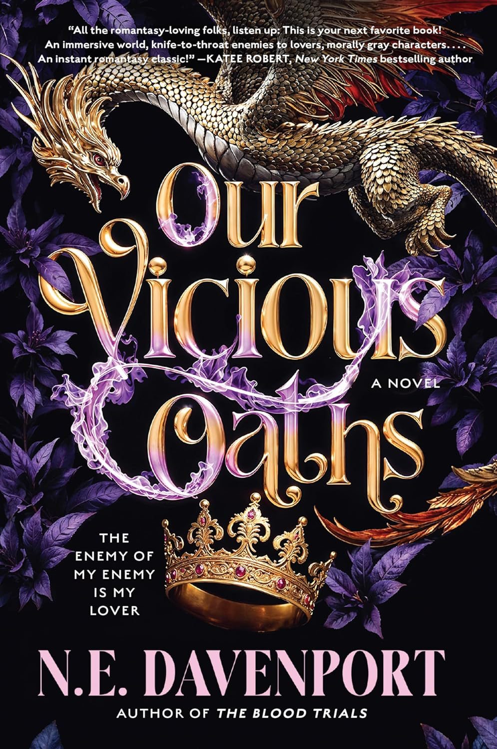 Our Vicious Oaths: A Dark Romantasy by&nbsp;N.E. Davenport