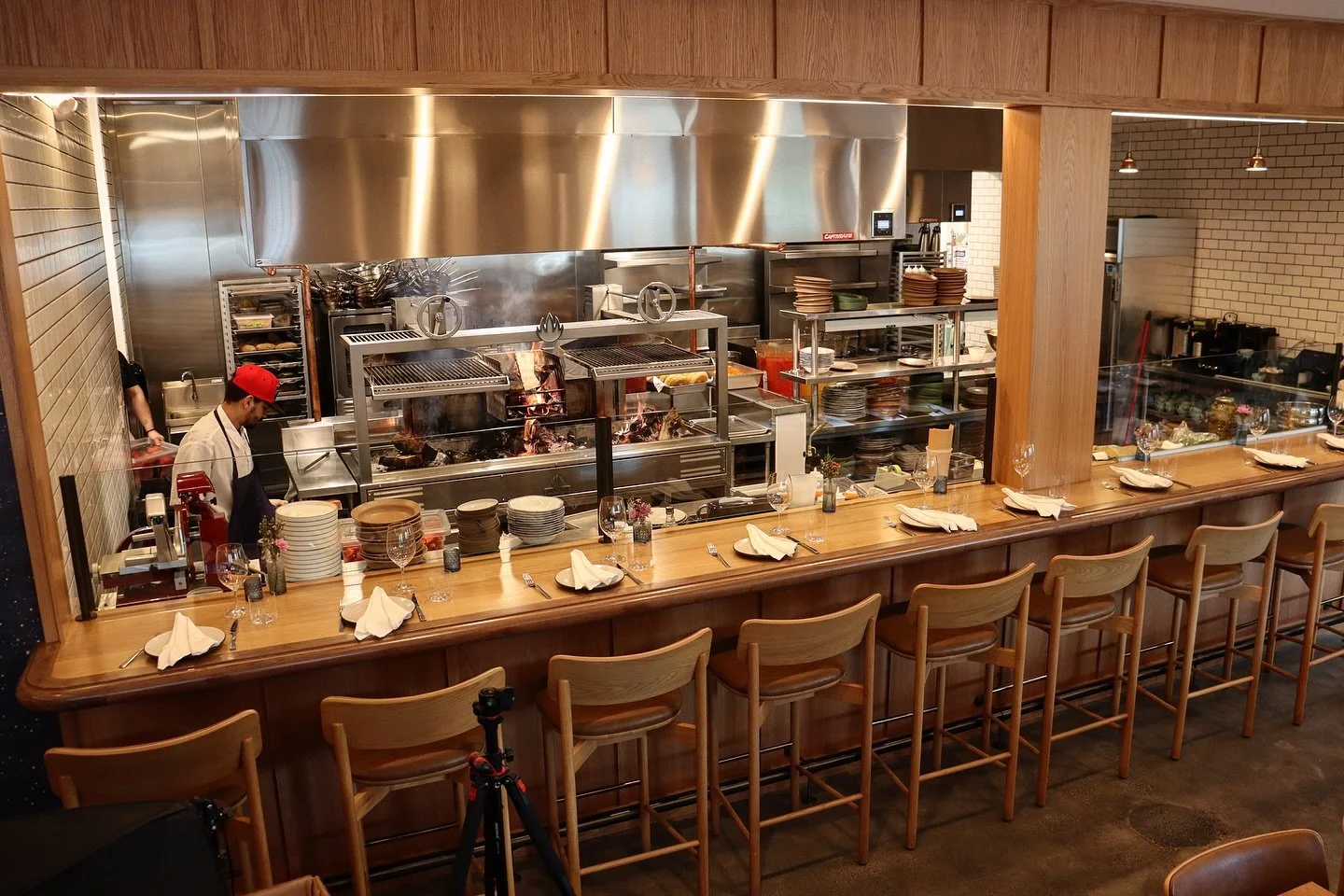 This is the place to be. Before shopping, after shopping, or when you give up and buy a Stella gift card instead. 

Lunch or dinner, the full menu rolling, and Sunday Supper tonight if you want to end the weekend properly. $49 per person. No wrapping