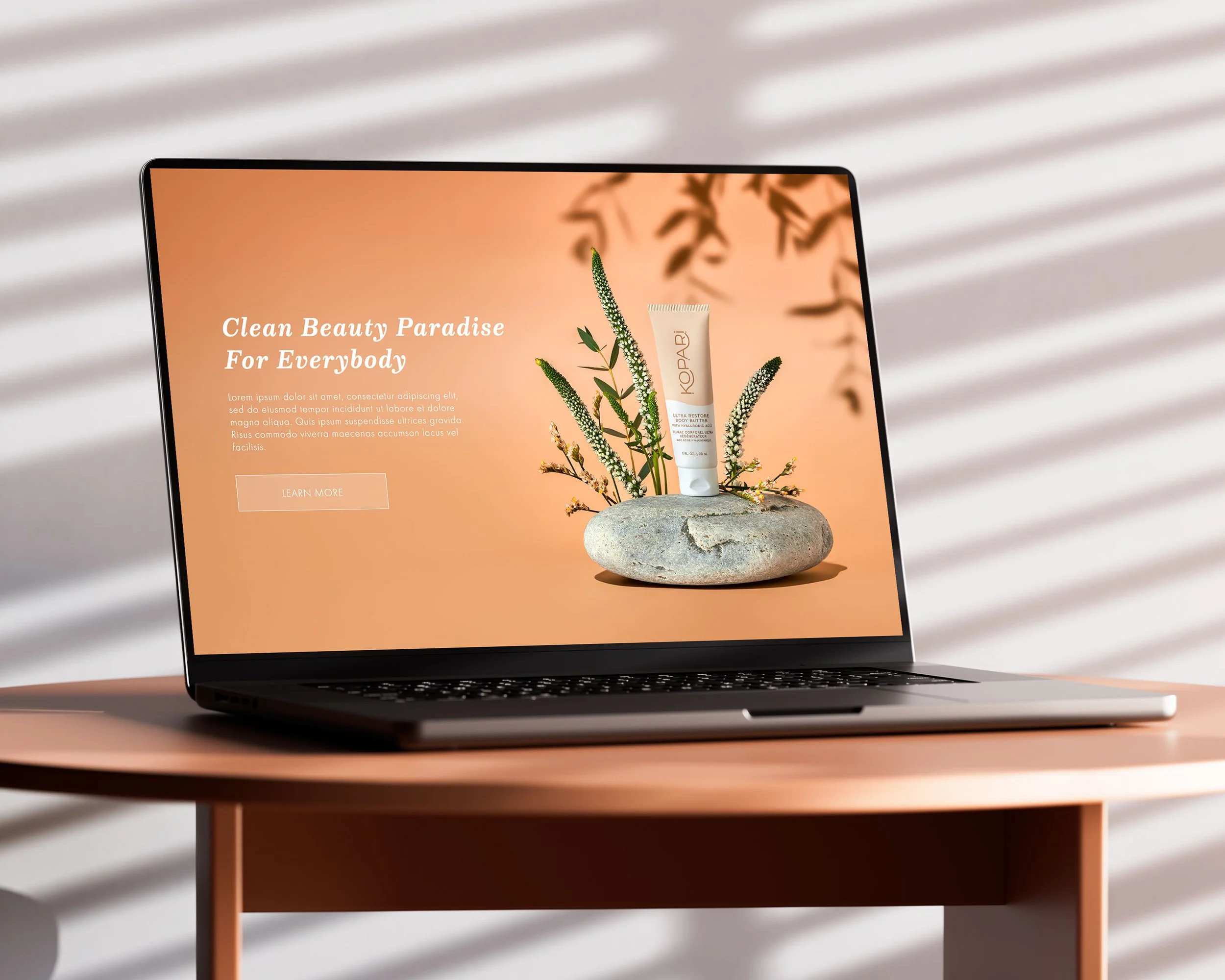Hero Image for Web Page | E-Commerce | Kopari Beauty
