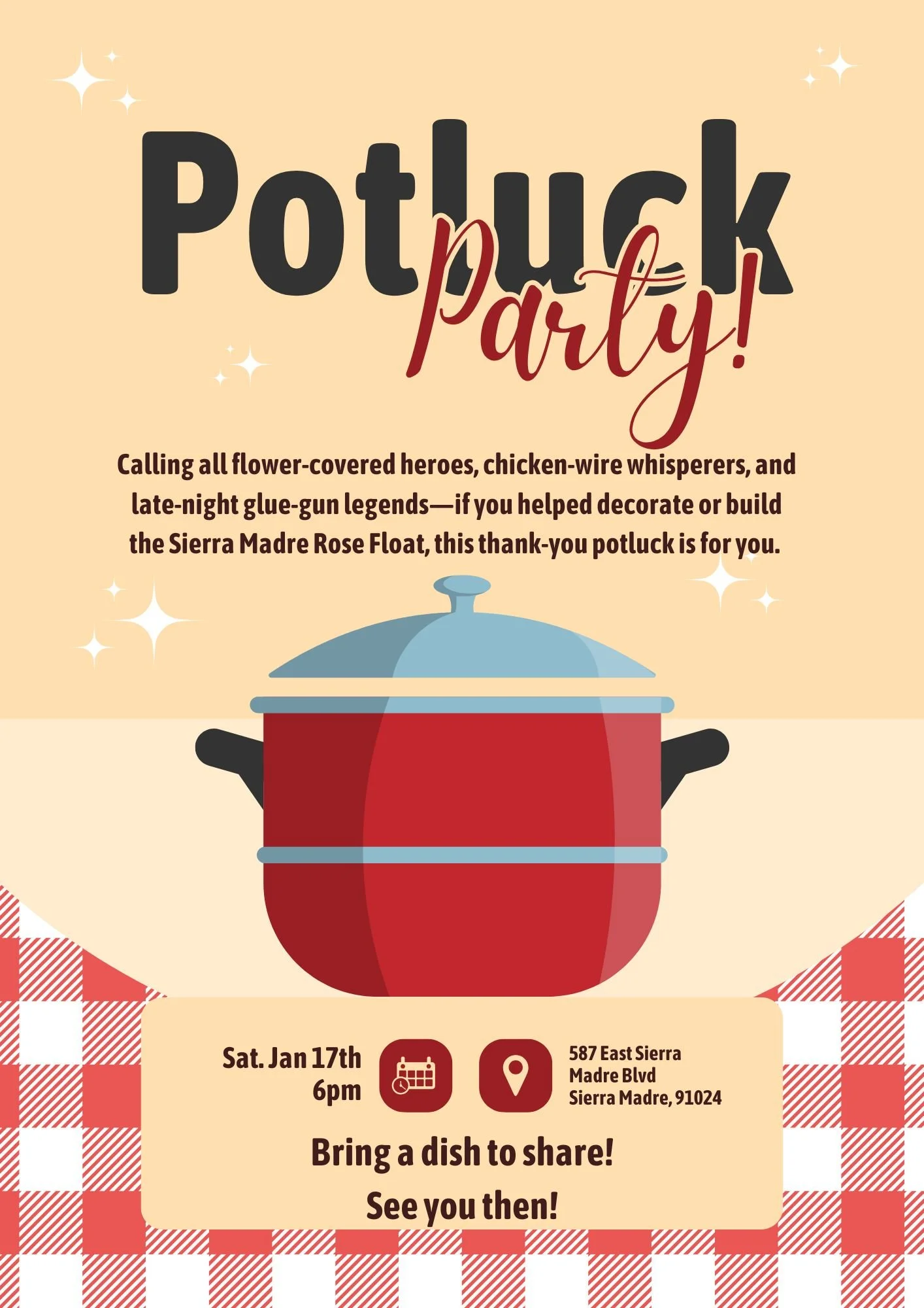 POTLUCK!