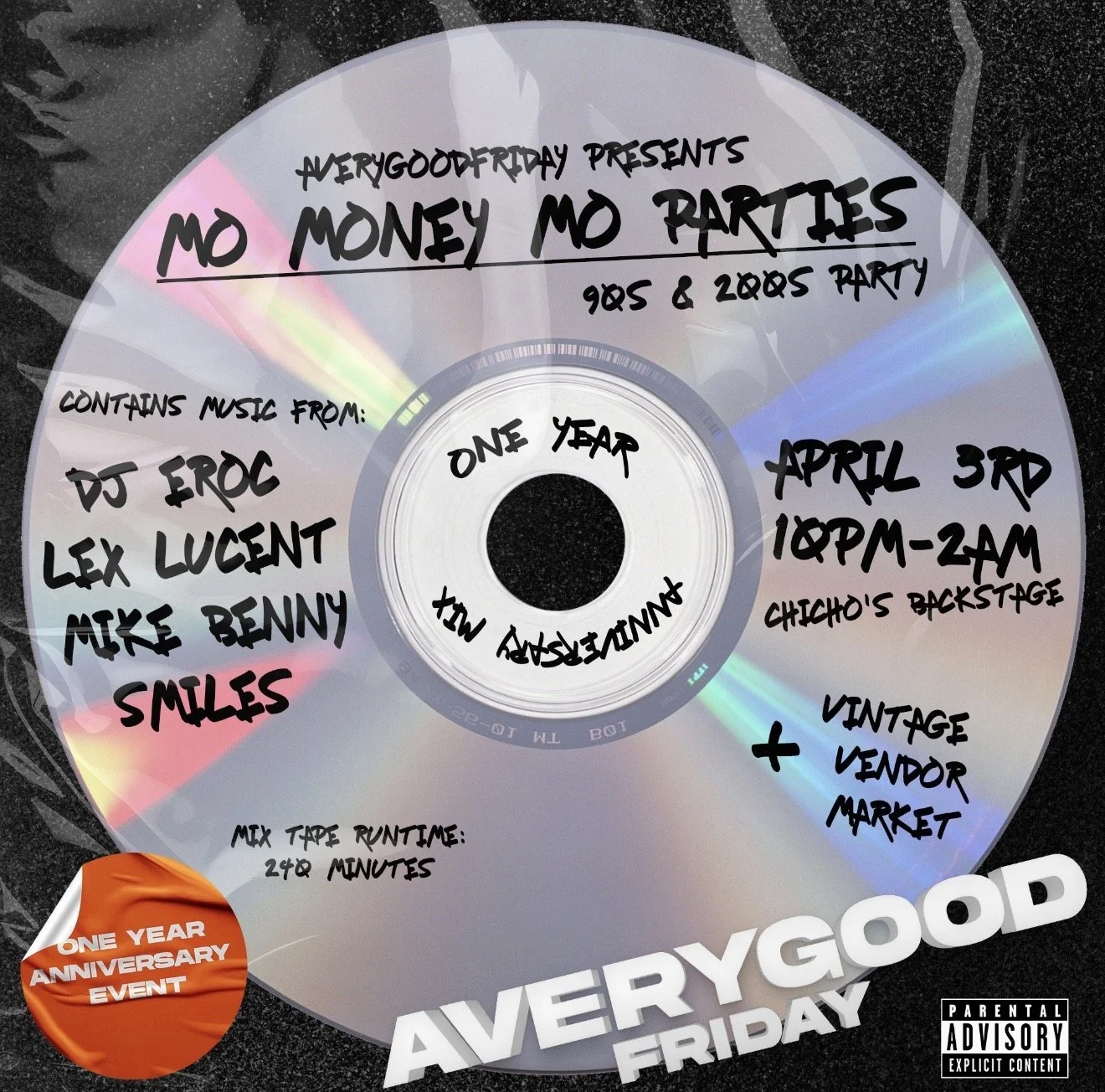 AVGF MO MONEY MO PARTIES 