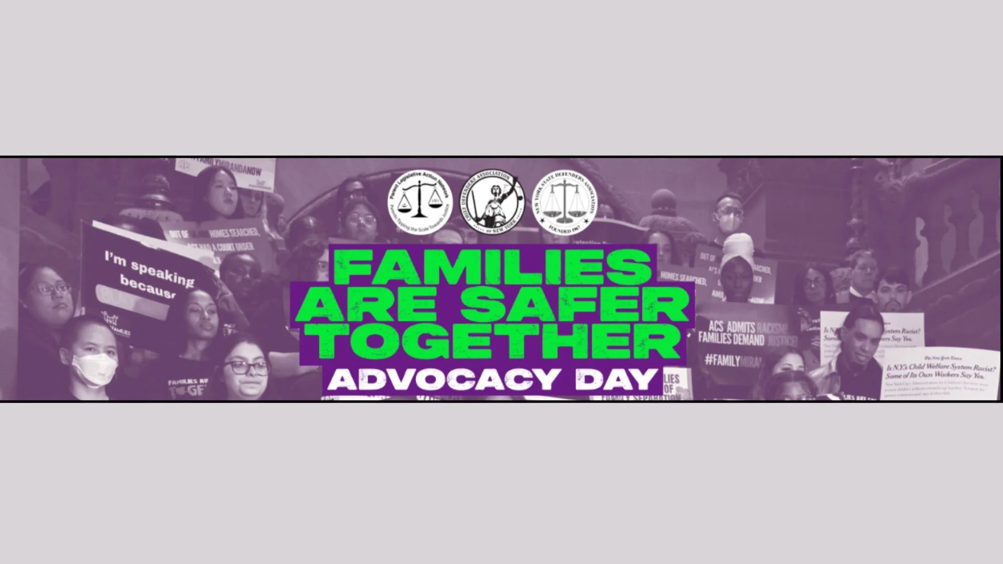 Families Are Safer Together Advocacy Day