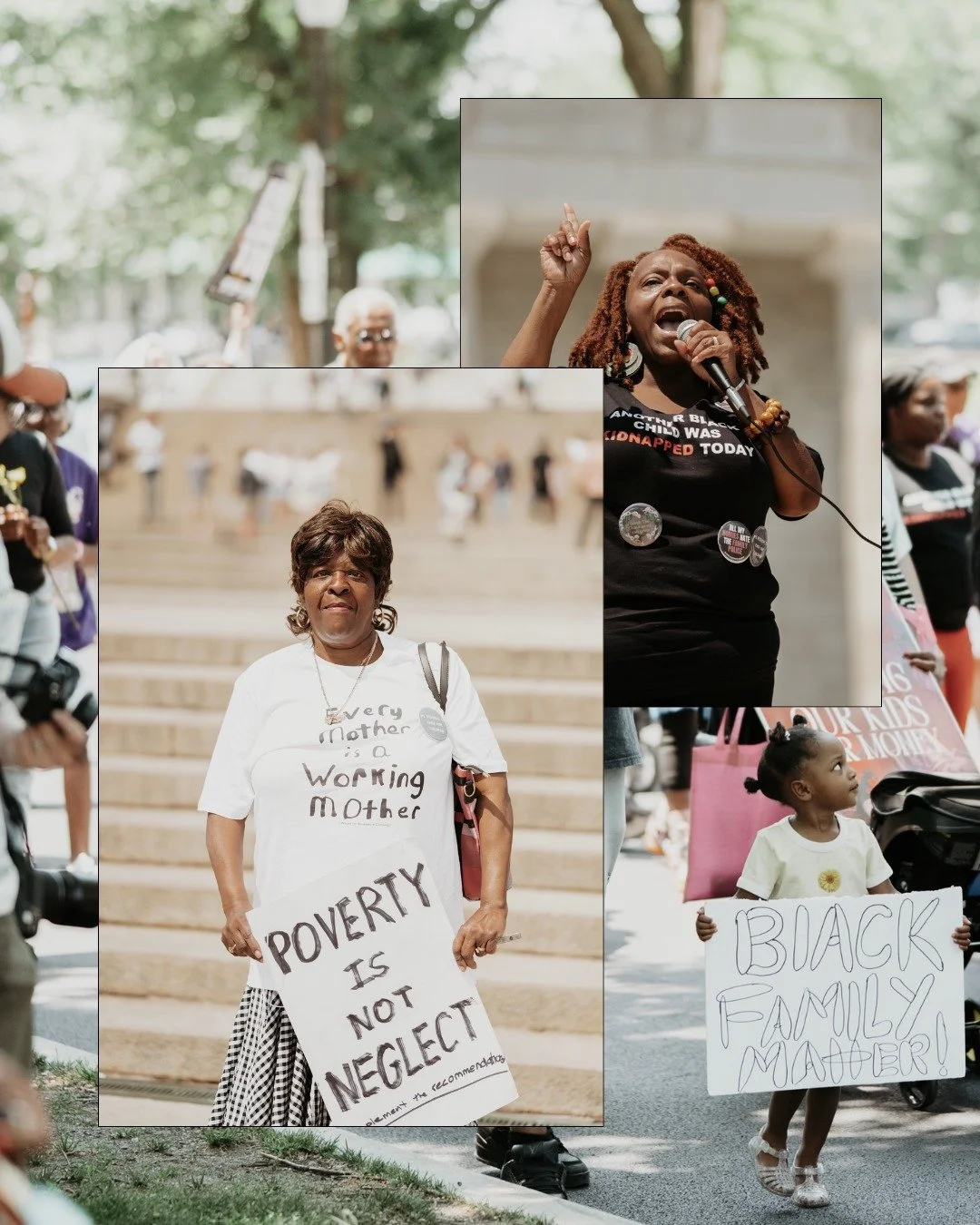Year five of the @blackmothersmarch on Mother&rsquo;s Day and we showed up in full&mdash; our rage, our grief, and every ounce of our love. Black mamas and co-conspirators traveled from across this country to demand the abolition of the family polici