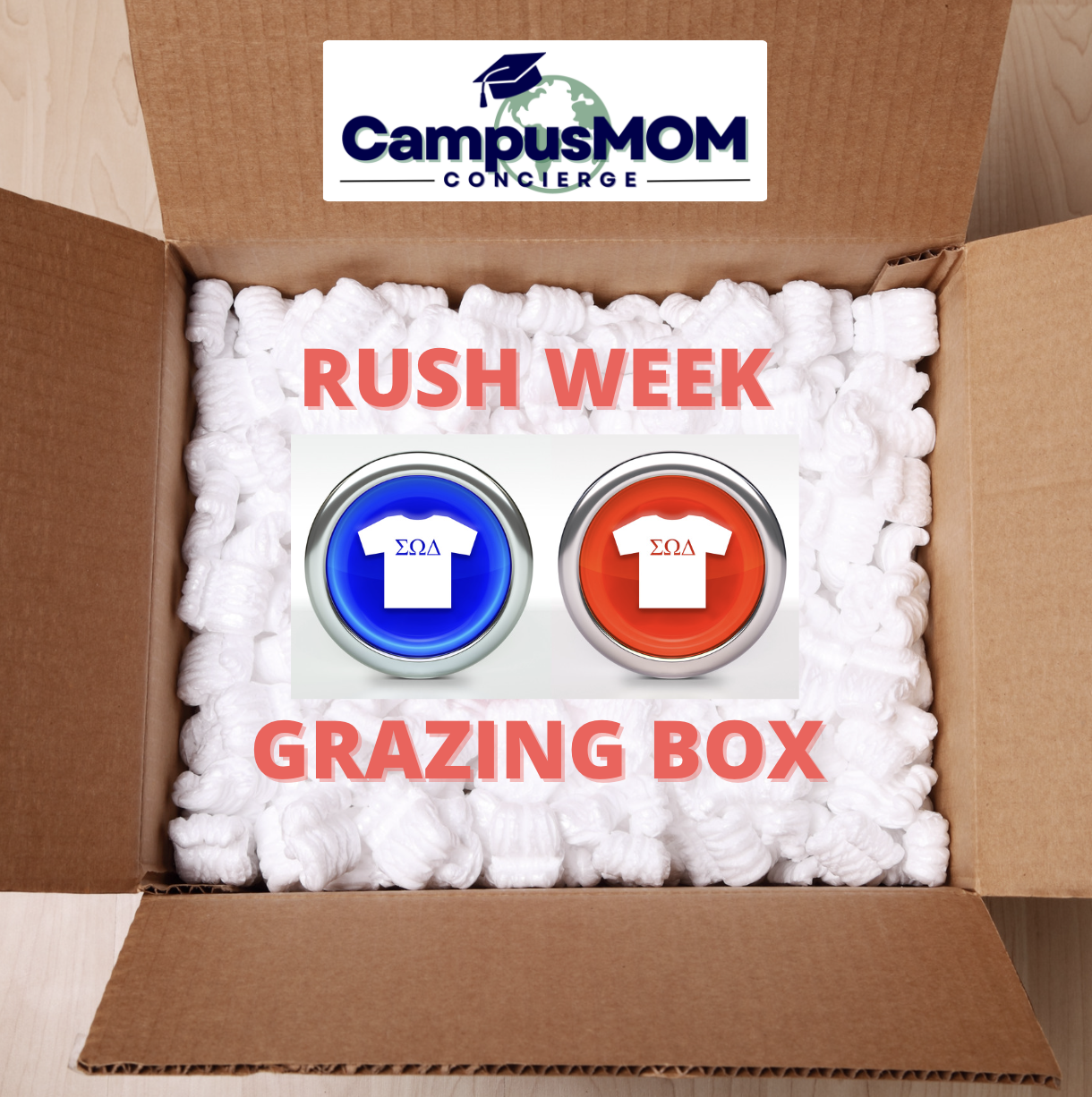 Rush Week Grazing Box