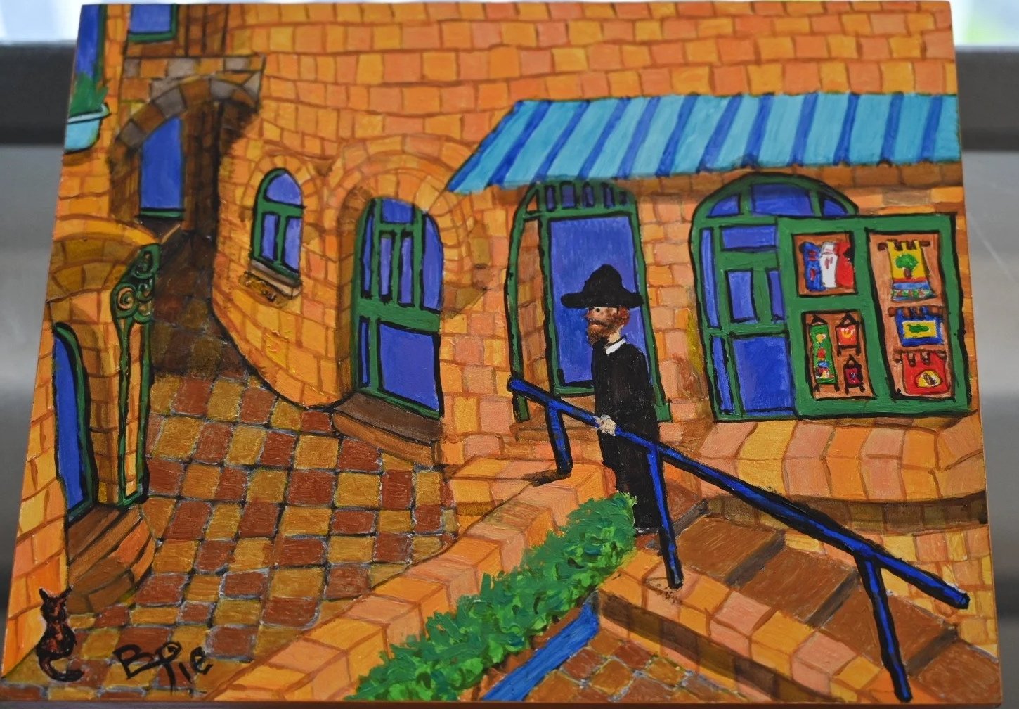 Near the Cardo
8x10 inches
commission piece
acrylic on gesso wood box