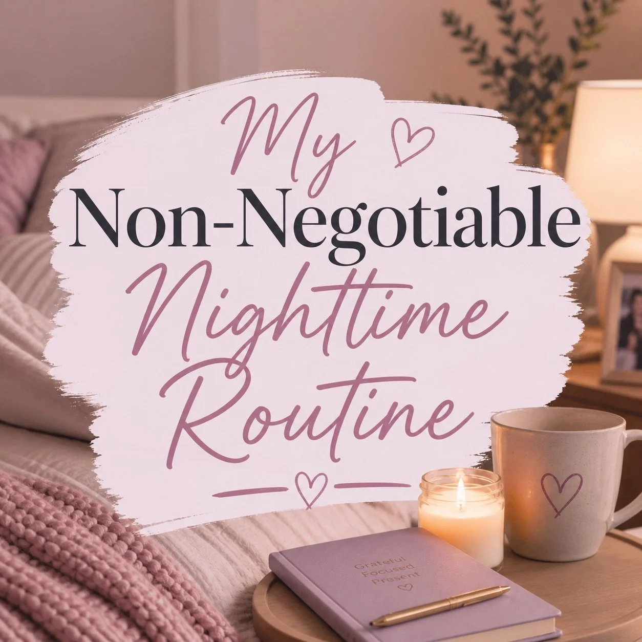 My Non-Negotiable Nighttime Routine