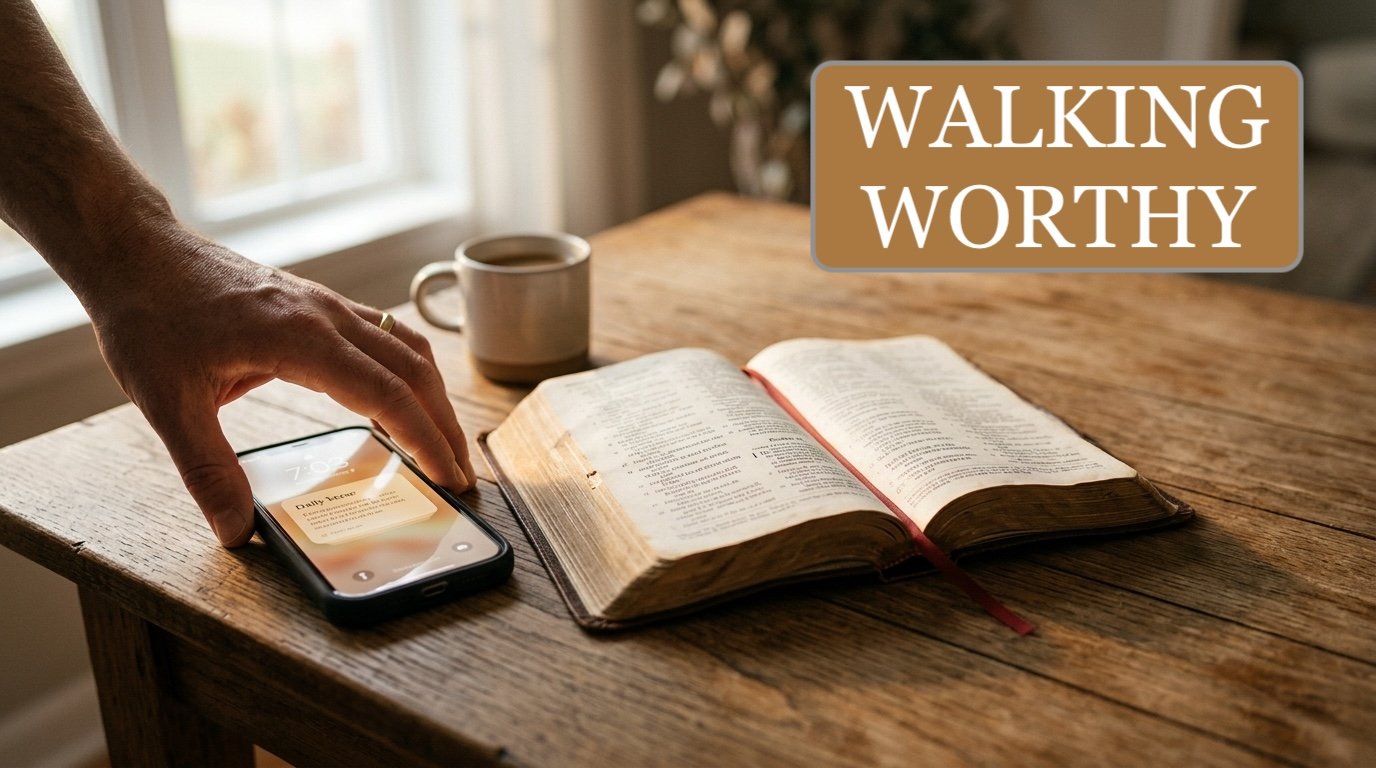 WALKING WORTHY…