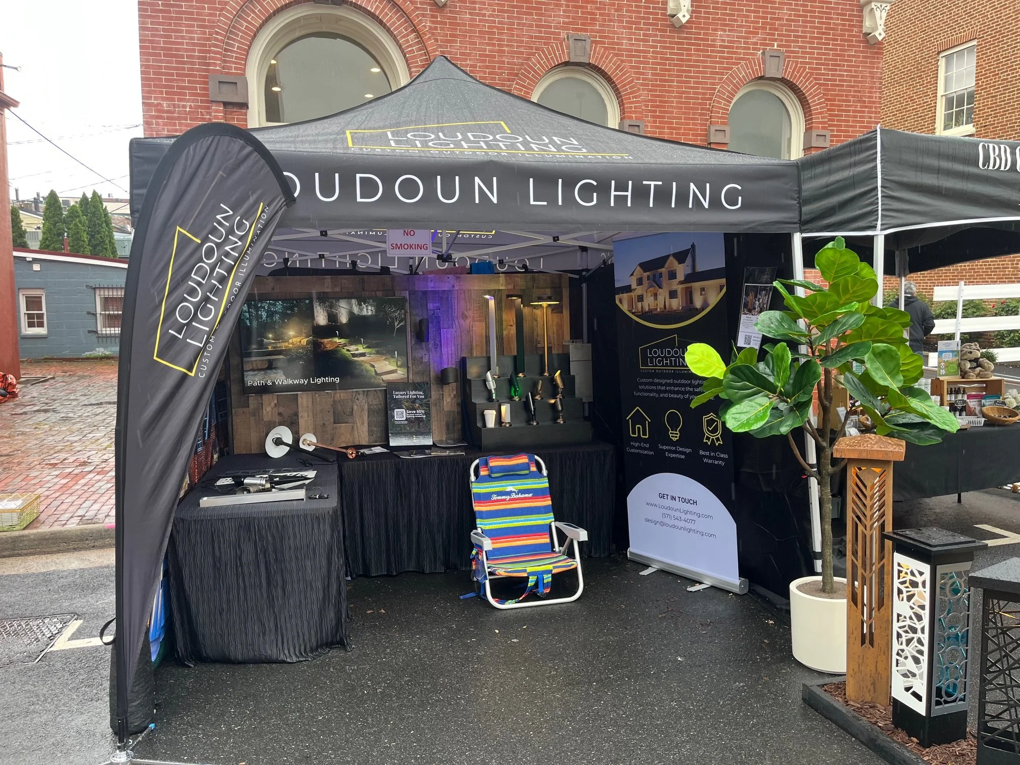 Loudoun Lighting at the Leesburg Flower &amp; Garden Festival
