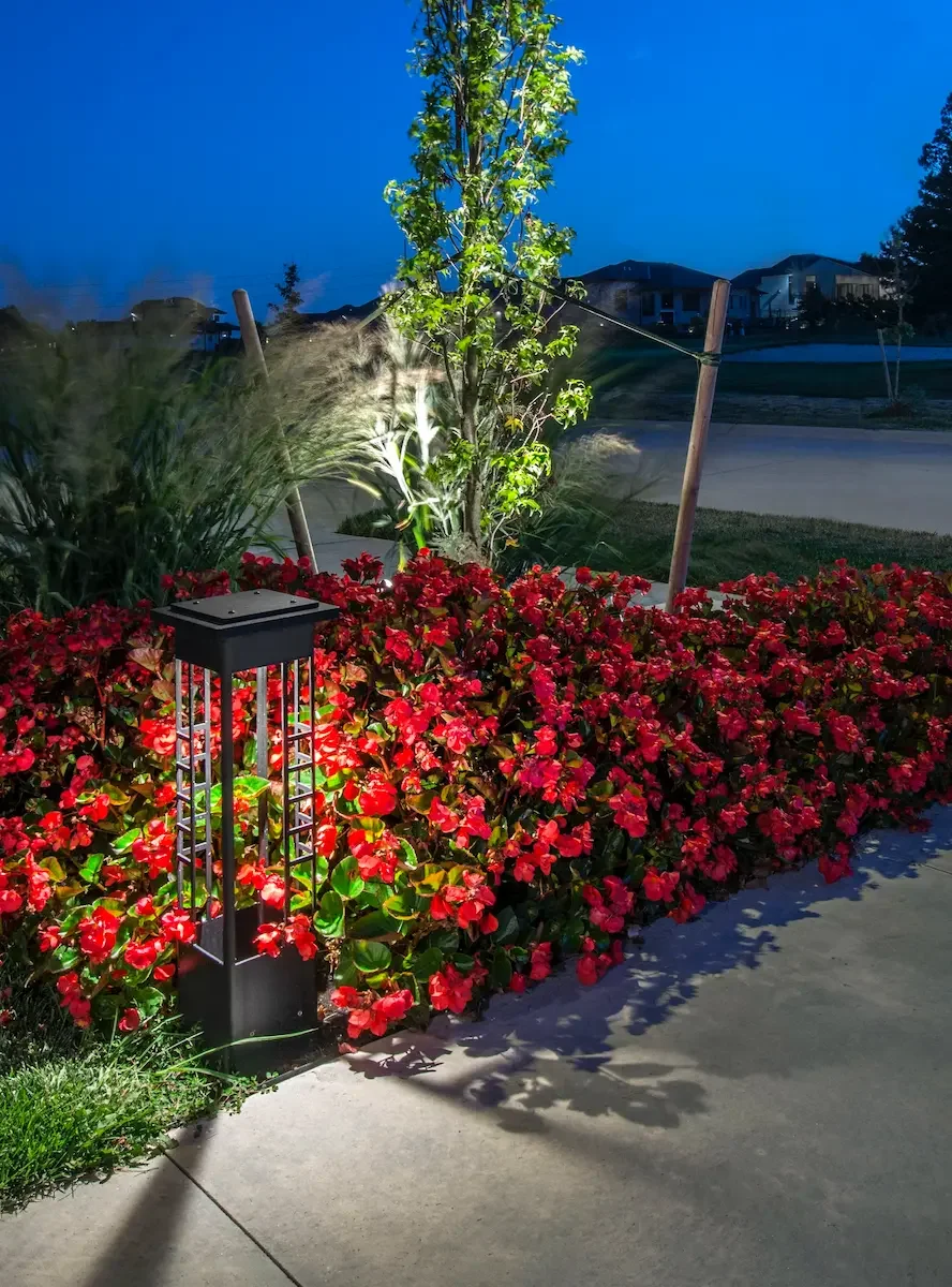 Beauty and function combined in a bollard path light.