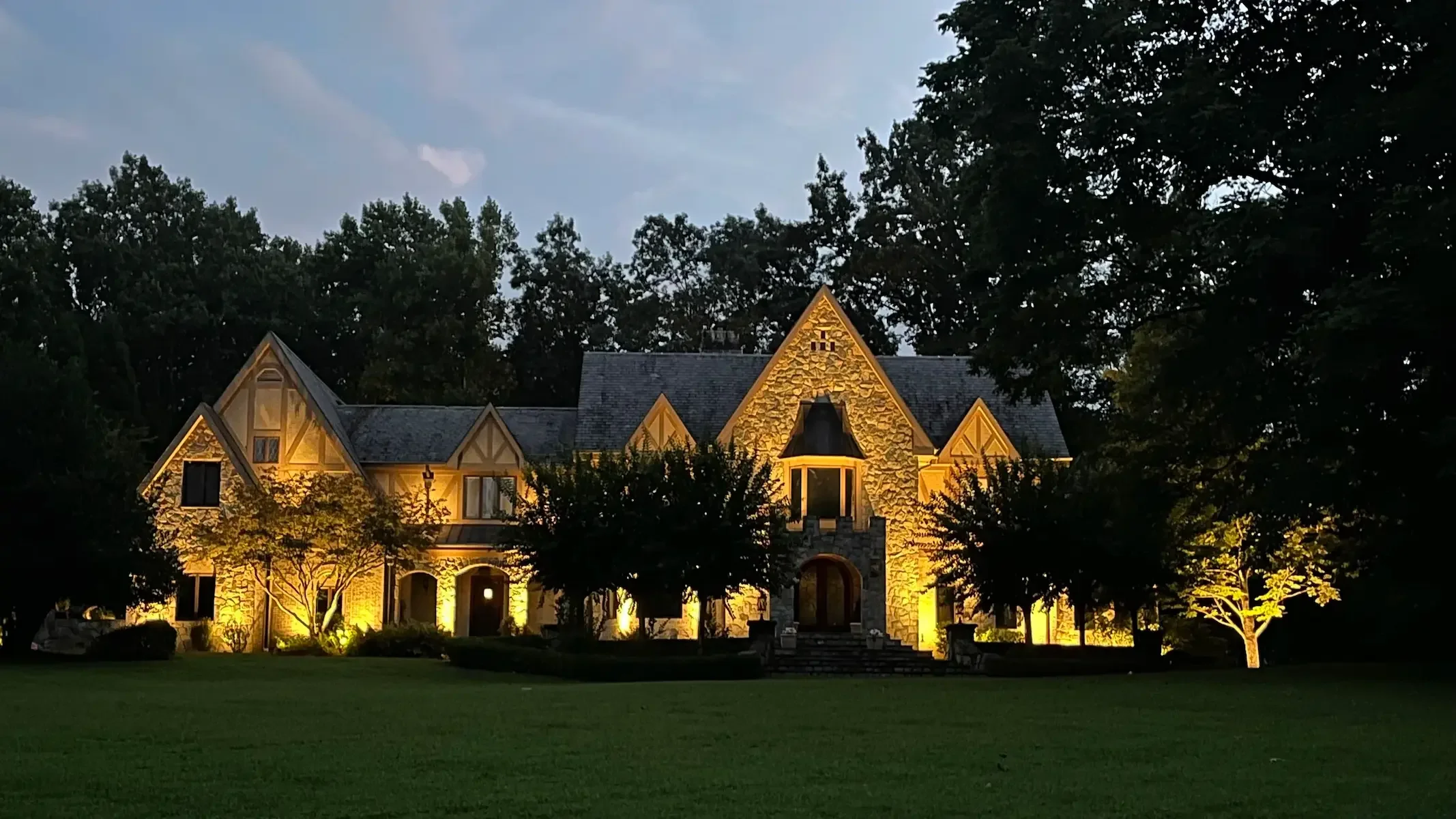 Designing an Estate-Scale Lighting System: A Great Falls Case Study