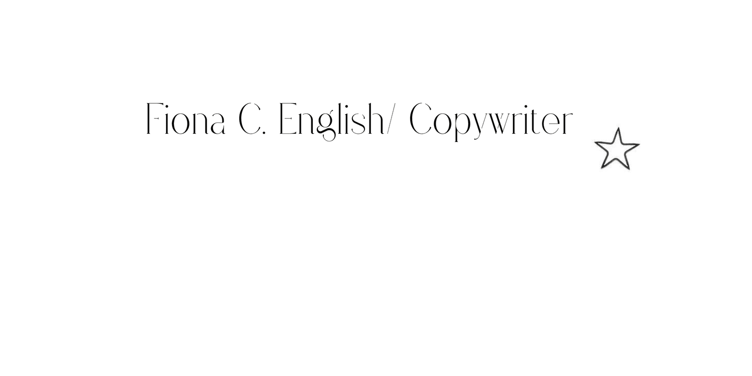 Fiona C. English / Copywriter