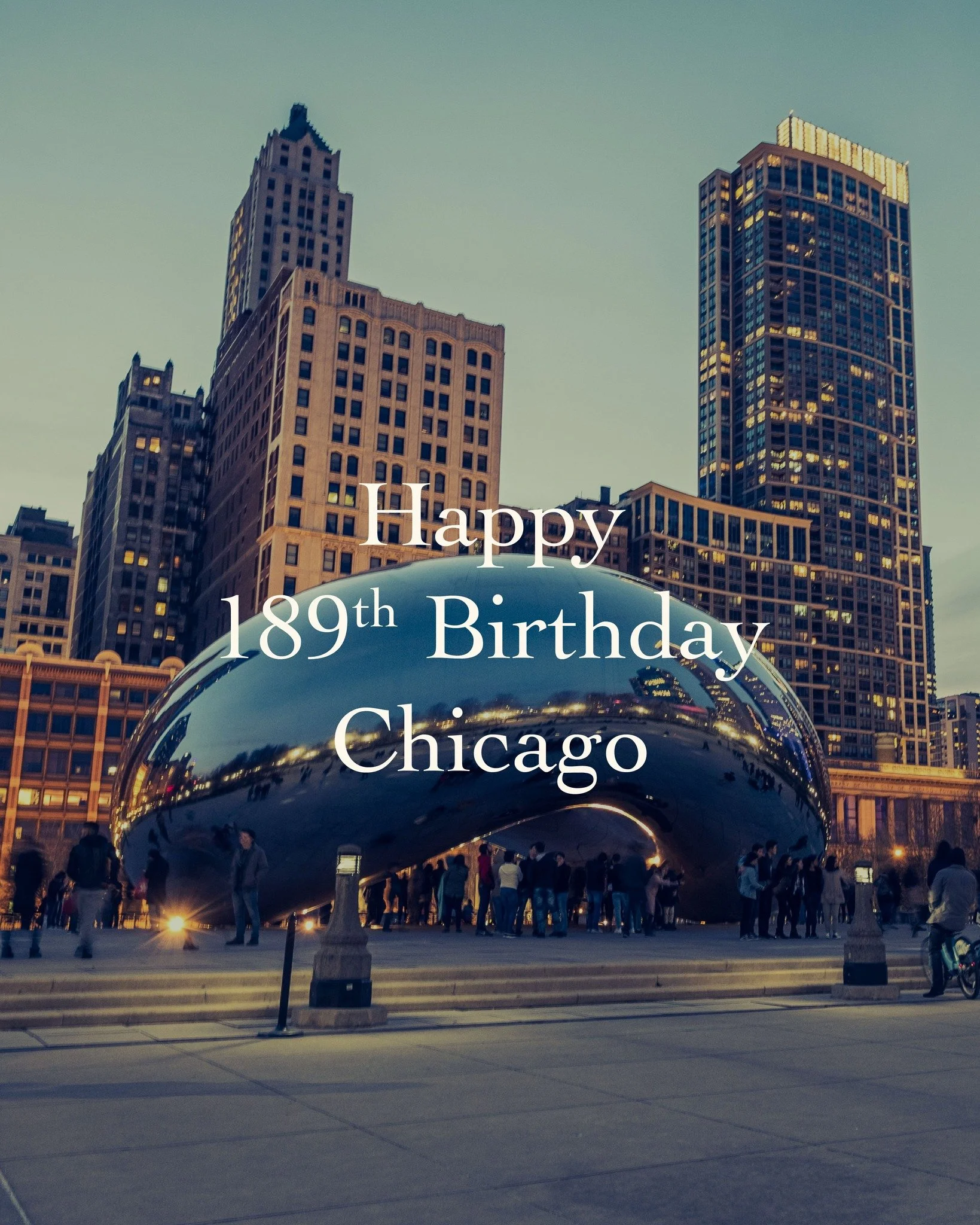 Happy 189th Birthday, Chicago! ✨🎂

From our world-class schools and universities to the countless teachers, mentors, and community programs shaping young minds, Chicago has always been a city where learning and opportunity go hand in hand. Education