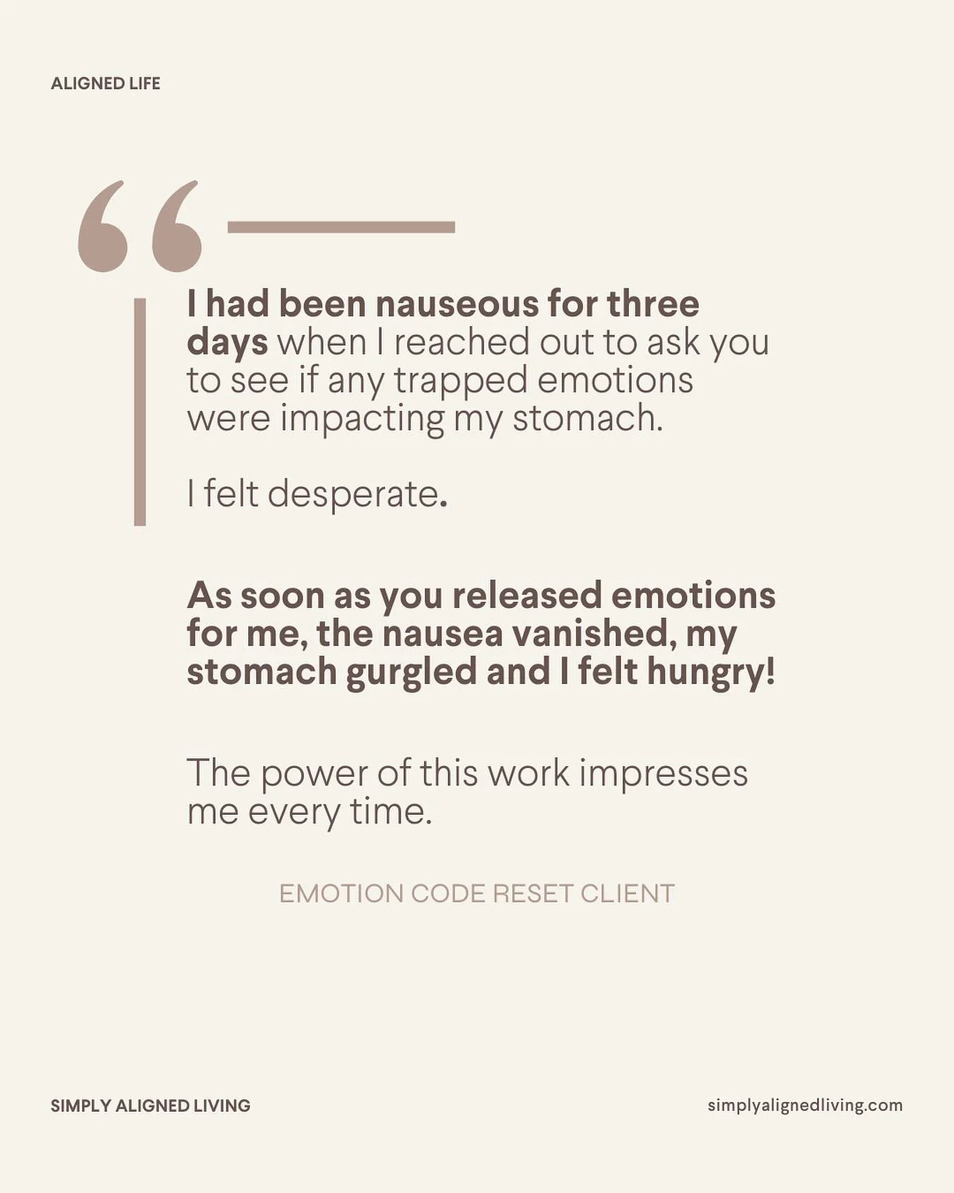 Some client feedback about emotional release work that I did on her behalf while we were across the country and she was living her life. 

To those of us who didn&rsquo;t learn about quantum physics growing up (like me 🙋🏼&zwj;♀️), this might sound 