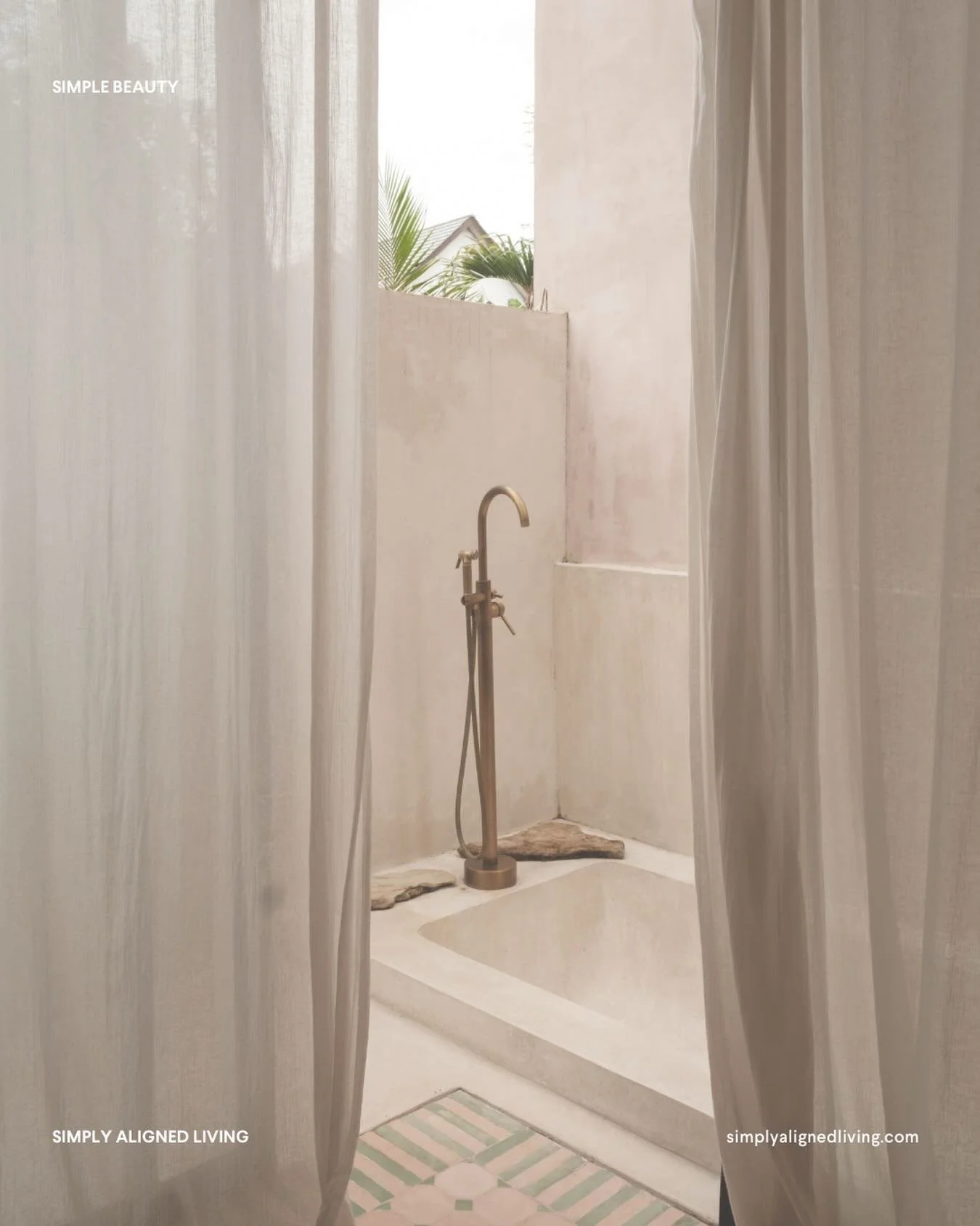 Anyone else want a bathroom like this? 

My strongest sense in Human Design is Outer Vision, which means that I take in the most information with my eyes. 

Enjoying and creating and sharing beauty isn&rsquo;t superficial to me. It&rsquo;s part of ho