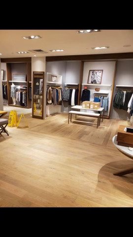 LVT tile installed by DMI experts.