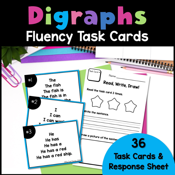 Digraphs Fluency Task Cards Cover.png