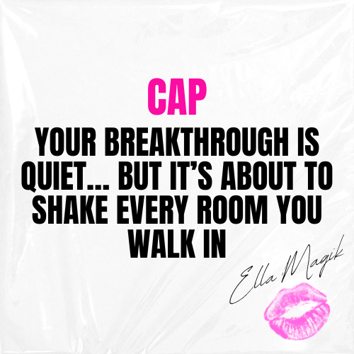 DEAR CAPRICORN ♑️ 👋🏽 YOUR BREAKTHROUGH IS QUIET… BUT IT’S ABOUT TO SHAKE EVERY ROOM YOU WALK IN 😮‍💨💼🔥