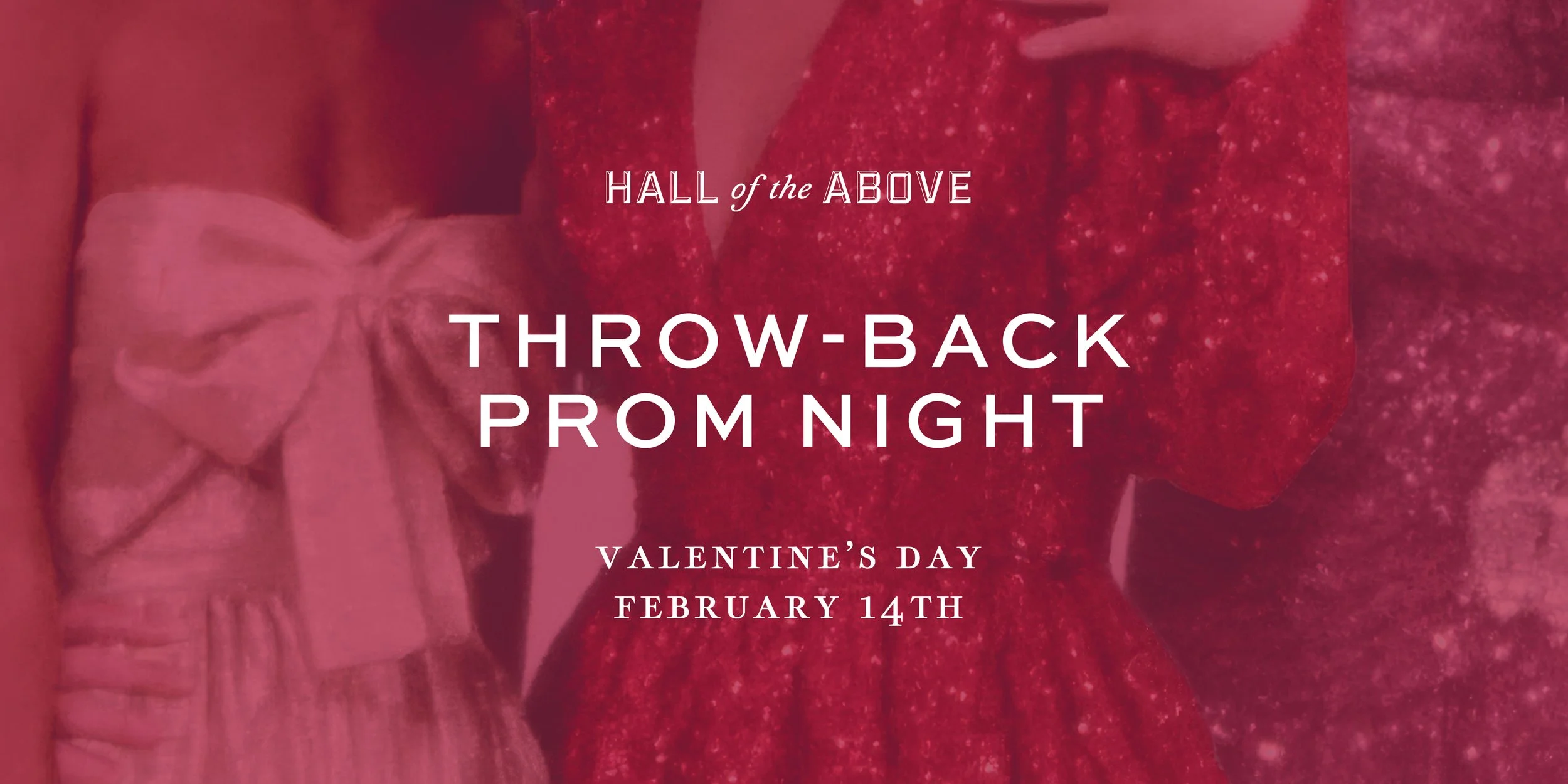 throw-back Prom night: A Valentine's Day Blast from the Past
