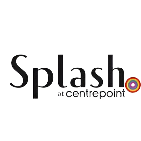 Splash by Centerpoint logo with a colorful circular design.