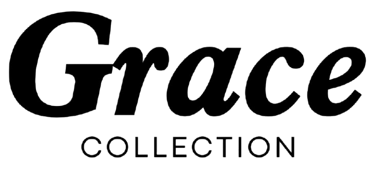 The image features the words 'Grace Collection' in black text, with 'Grace' in large, bold, cursive font and 'Collection' in smaller, uppercase letters below it.