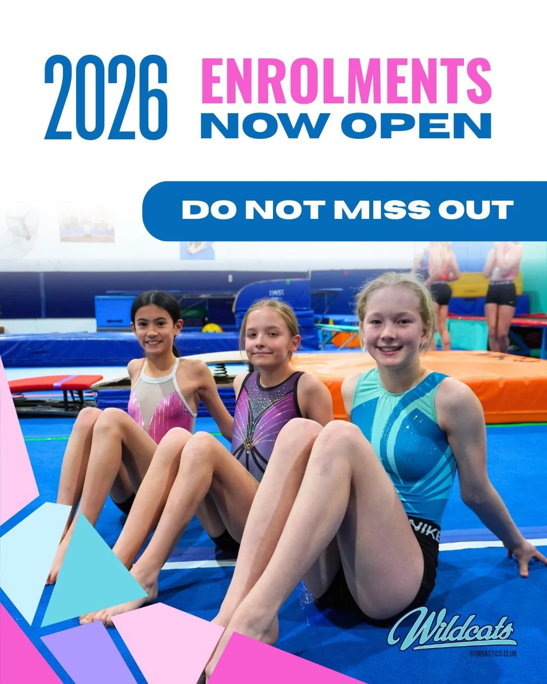 ✨ 2026 Class Enrolments are NOW OPEN! ✨Don&rsquo;t miss your chance to join the fun and excitement at Wildcats Gymnastics! 🤸🏼&zwj;♀️

Whether your child is brand new to gymnastics or ready to take their skills to the next level, there&rsquo;s a cla
