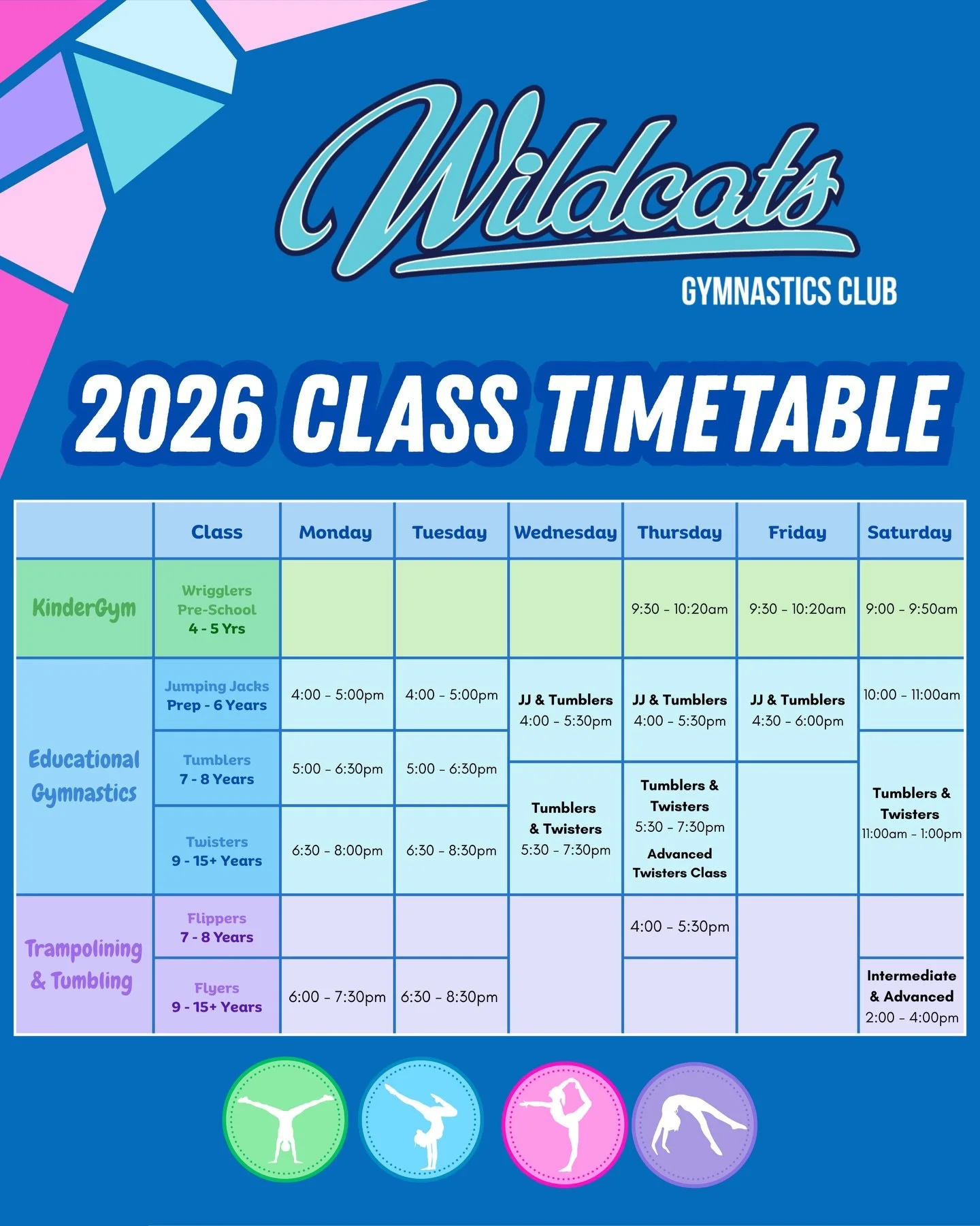 ✨ Term 2 Enrolments are NOW OPEN! ✨

Been thinking about starting gymnastics? This is your sign 🤭🤸🏼&zwj;♀️

Whether it&rsquo;s your child&rsquo;s first time trying gymnastics or they&rsquo;re ready to level up their skills, here at Wildcats we hav