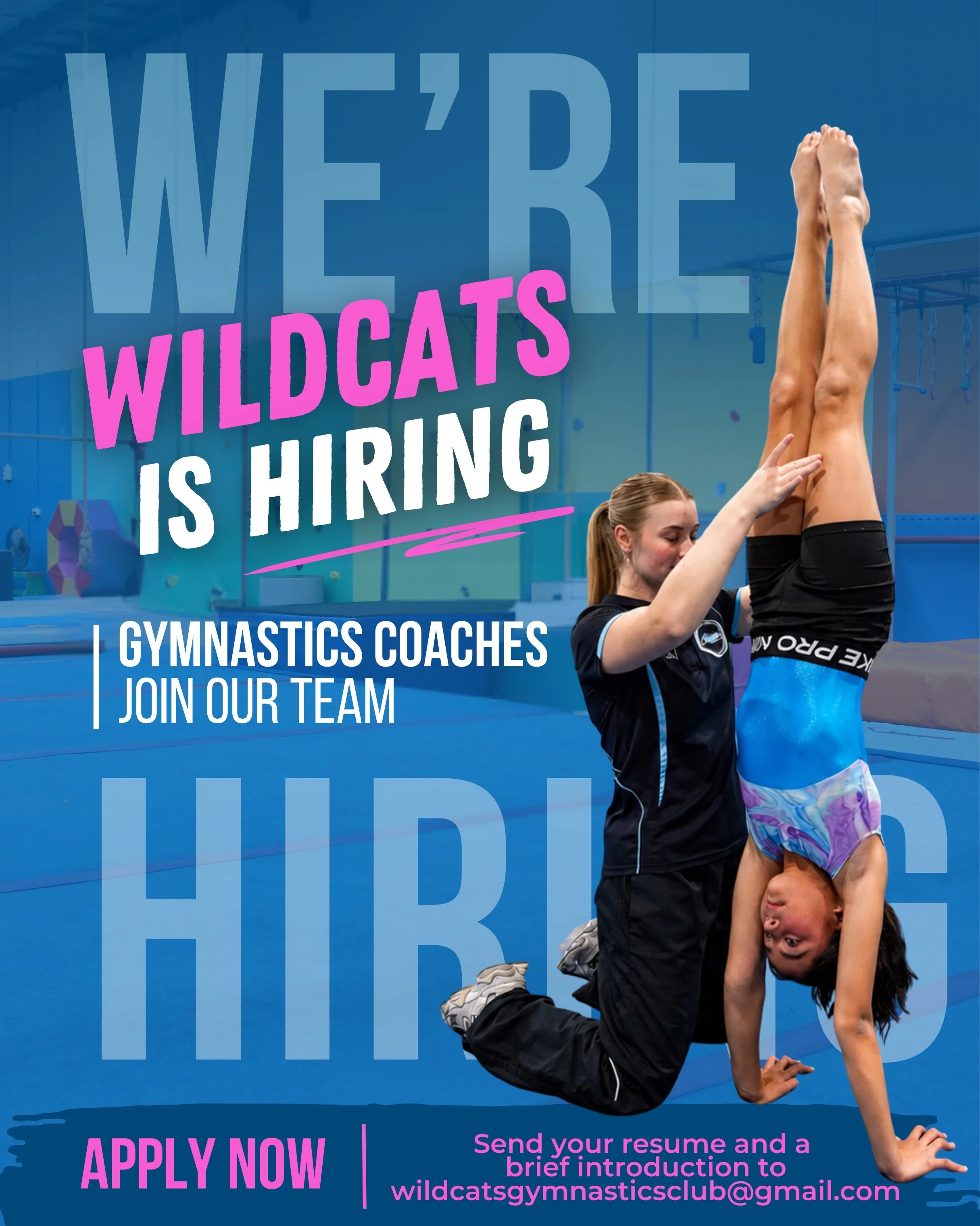 🌟 WE&rsquo;RE HIRING &ndash; Join Wildcats Gymnastics Club&rsquo;s Coaching Team! 🌟

Are you passionate about gymnastics and love working with kids? Looking for a job that&rsquo;s active, rewarding, and genuinely fun? This could be the perfect fit!