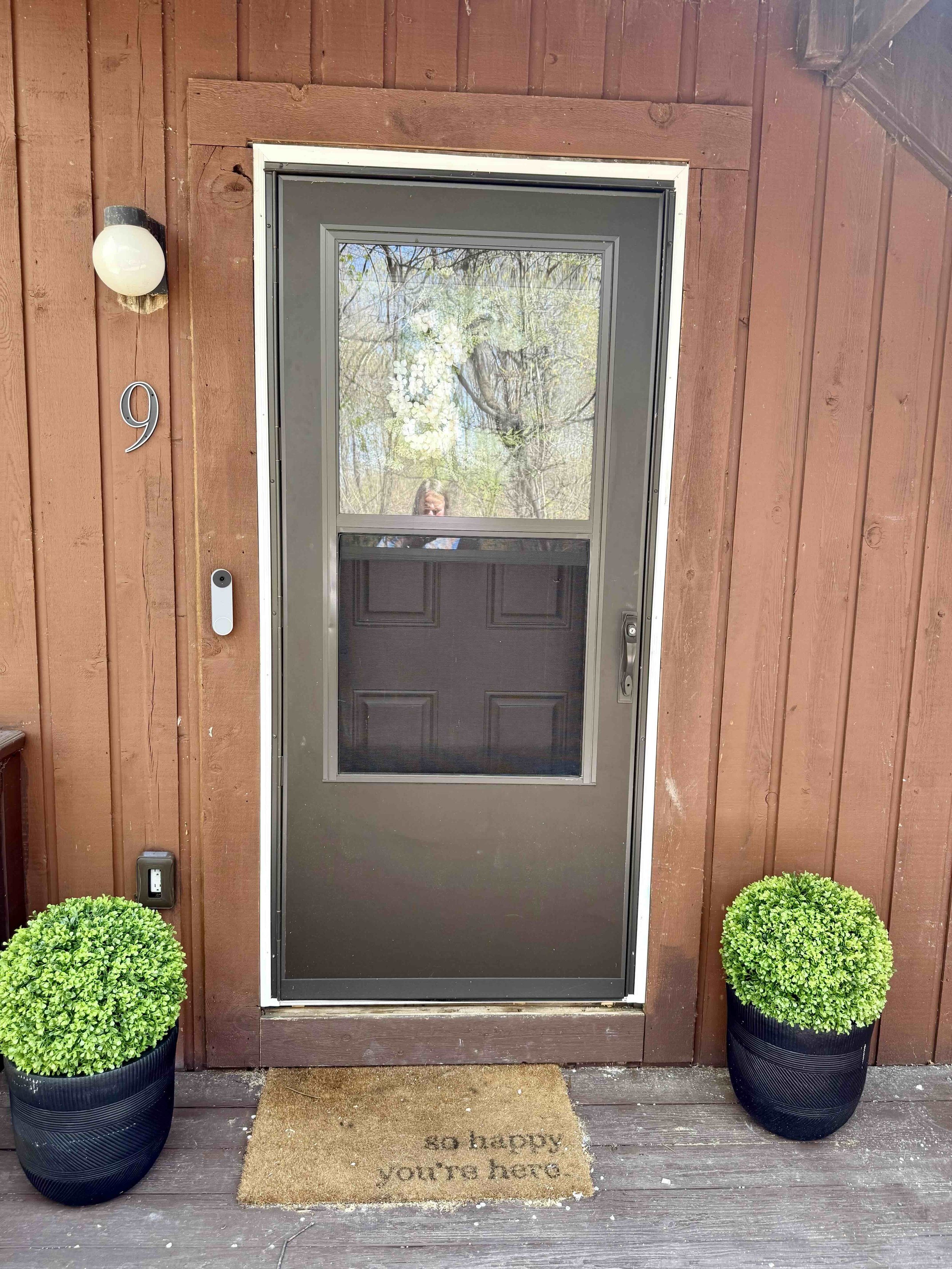 inviting entryway in Vernon NJ rental