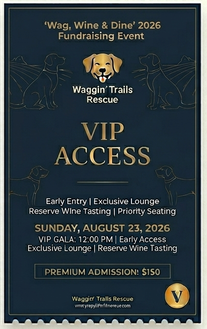 Wine & Dine 2026 VIP Ticket