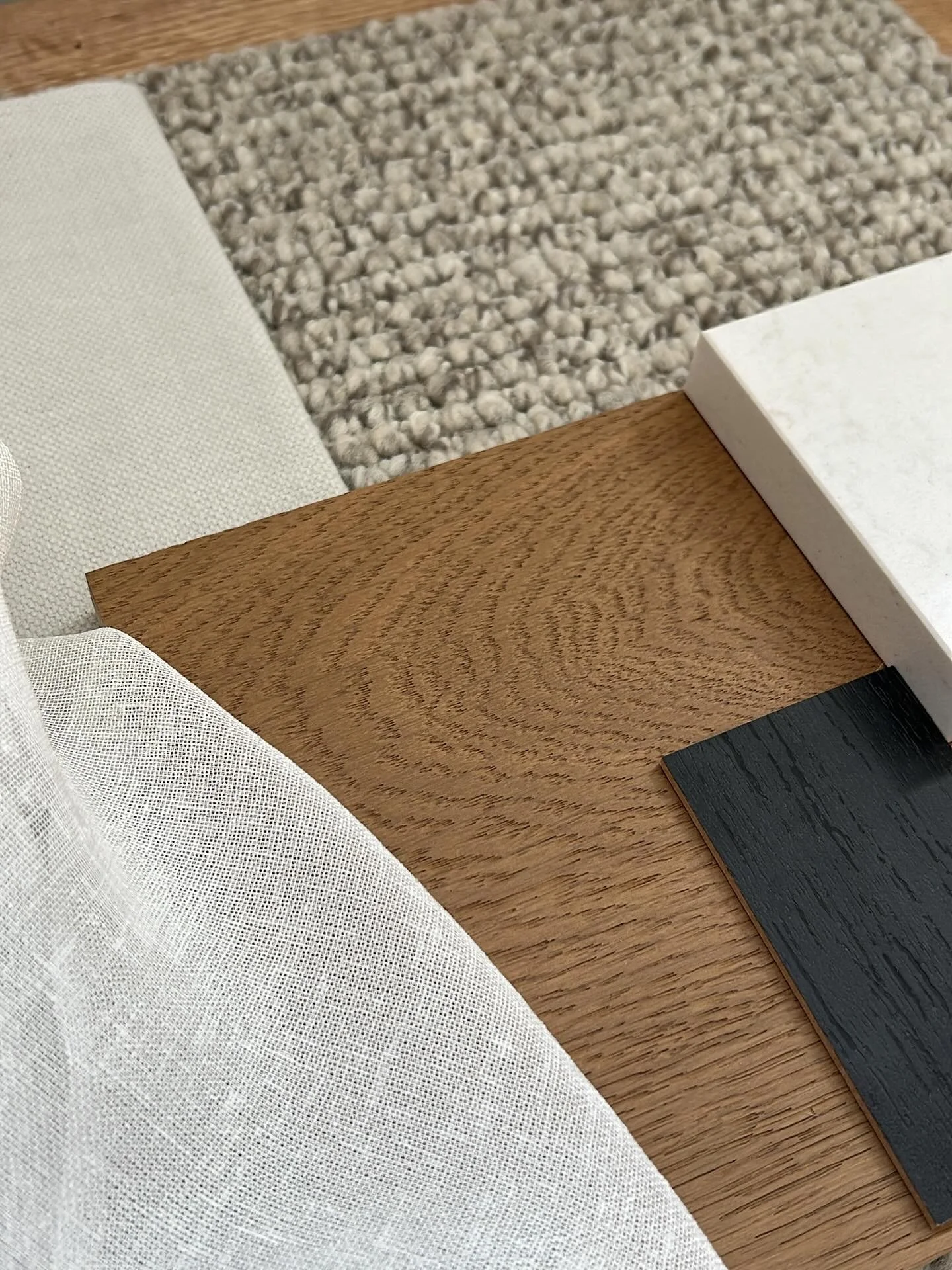 A timeless and sophisticated material palette coming together for our latest home renovation project, grounded by the stunning @vidaspace Domo flooring, because great design starts from the ground up 😉 

#StudioGibson #InteriorDesignNZ #MaterialMood