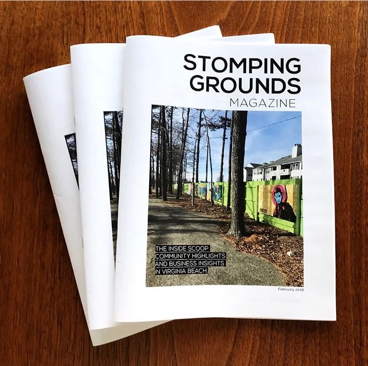 My personal essay detailing my project was featured in local Stomping Grounds magazine