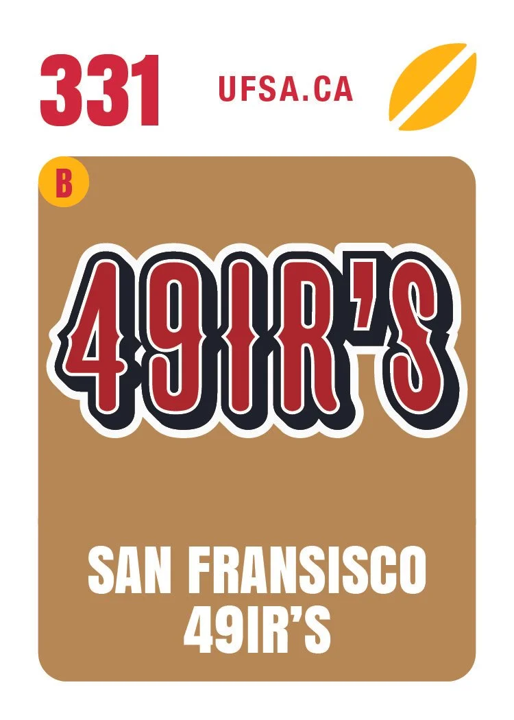 SAN FRANSISCO 49IR'S (#331)
