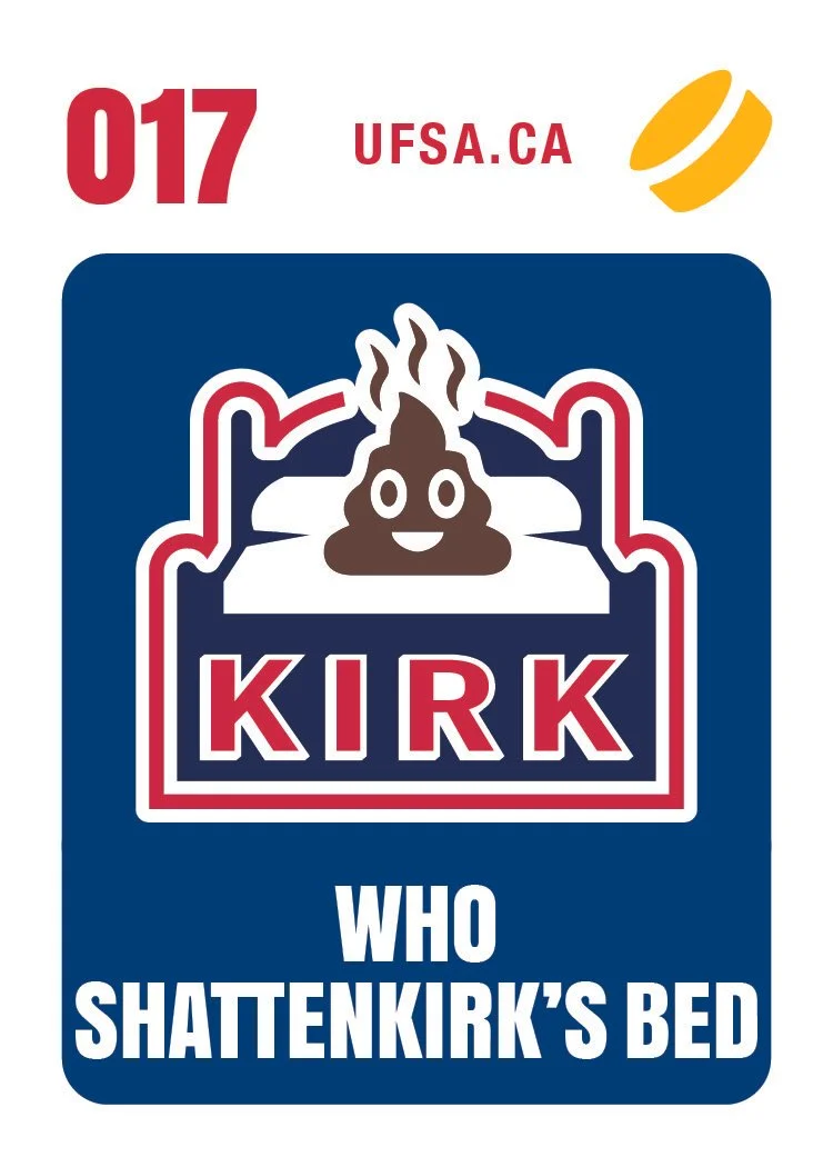 WHO SHATTENKIRK'S BED (#017)
