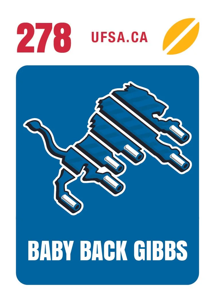 BABY BACK GIBBS (#278)