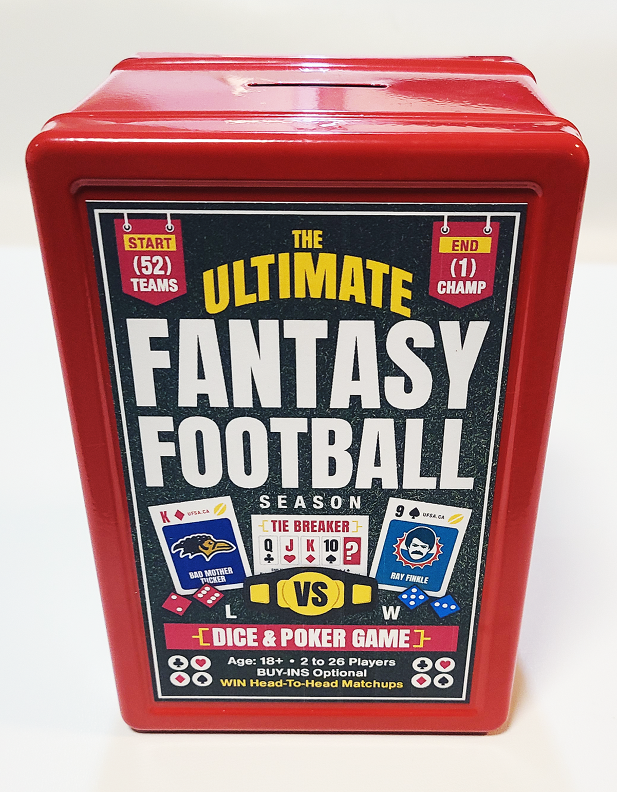 ULTIMATE FANTASY SPORTS SEASON DICE & POKER GAME