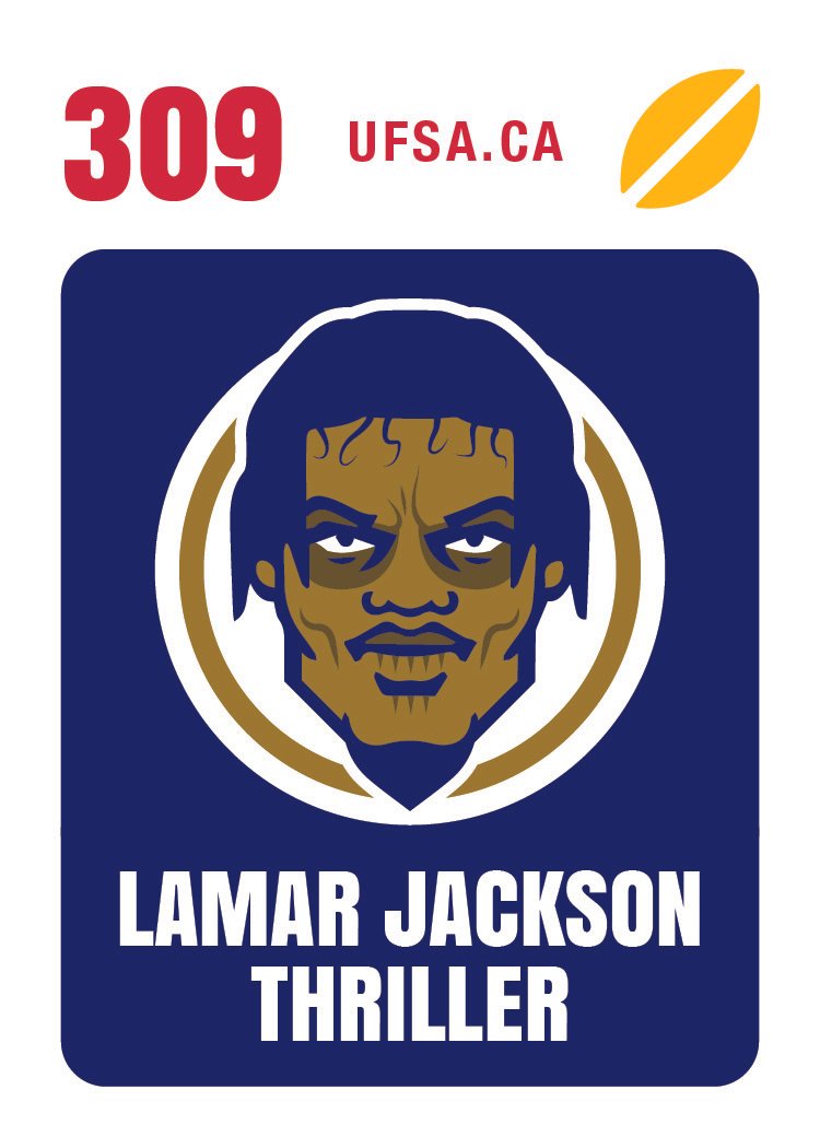 LAMAR JACKSON THRILLER (#309)