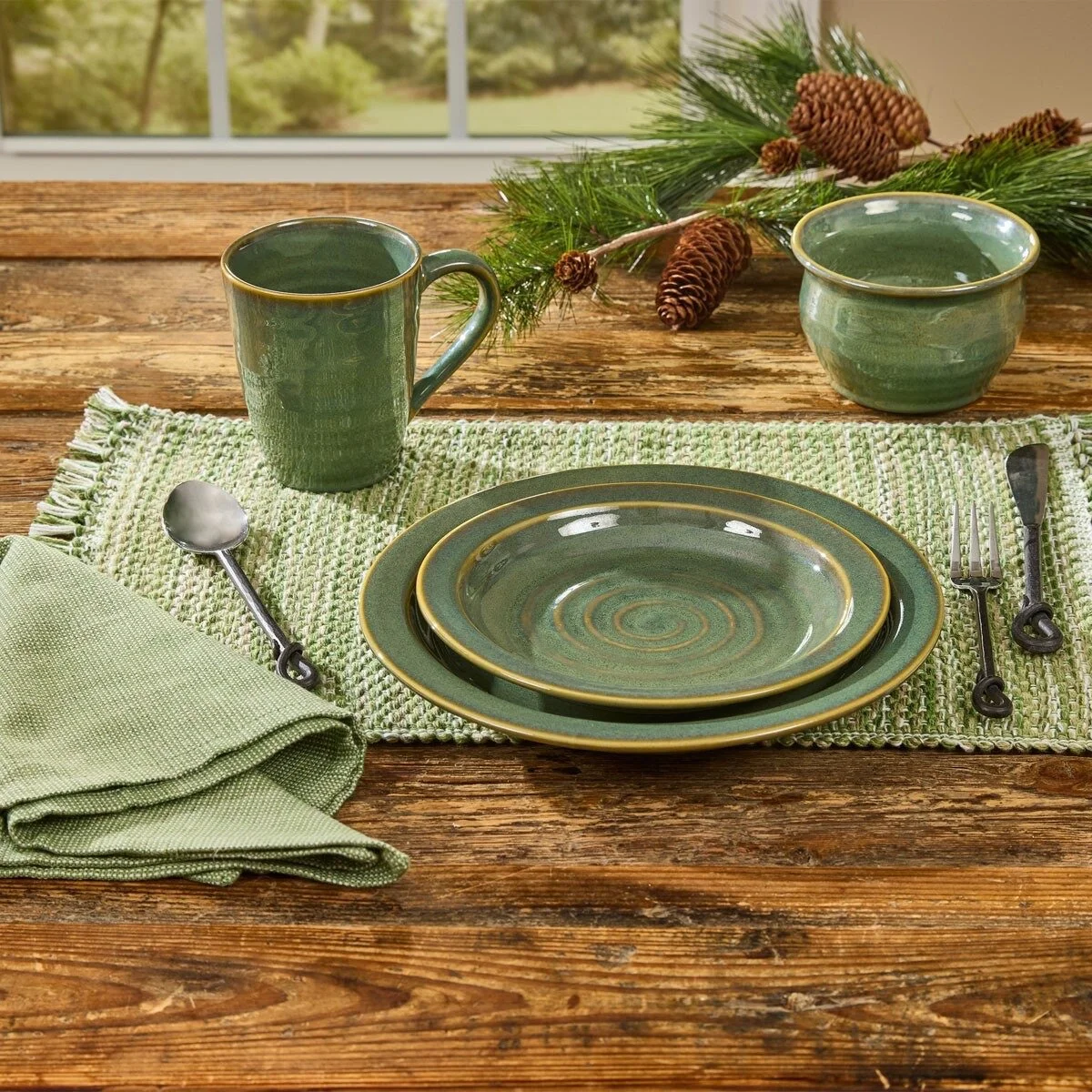 Sinclair Caprese Dinner Plate - Set of 4