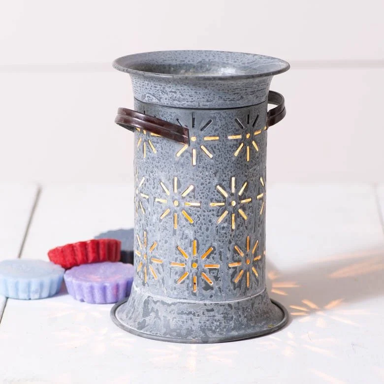 Starburst Wax Melter - Weathered Zinc