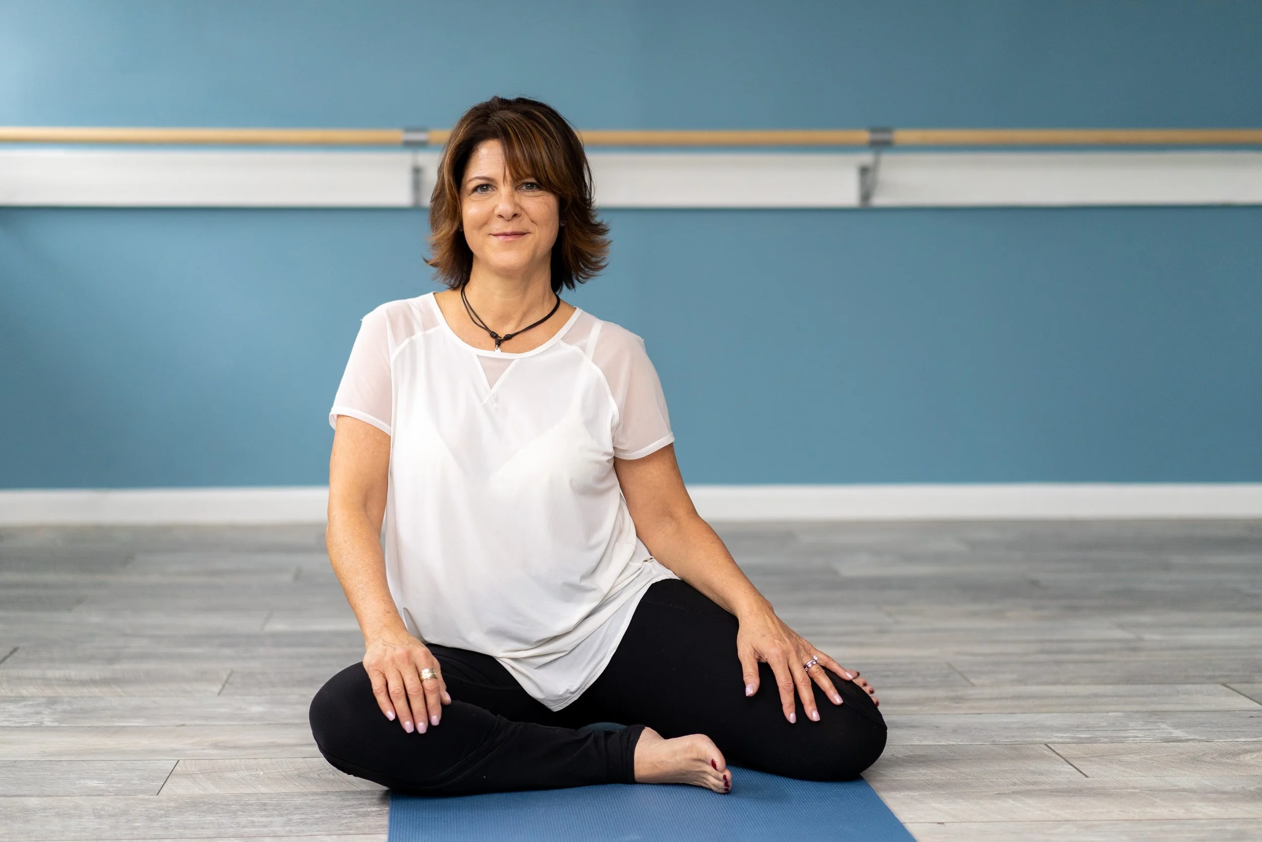  NJ headshot session - pilates 