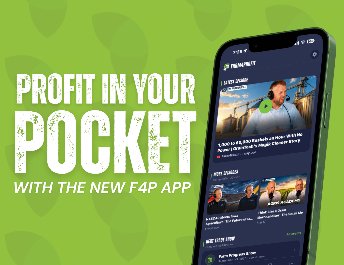 More Ways to Profit. Now in Your Pocket.