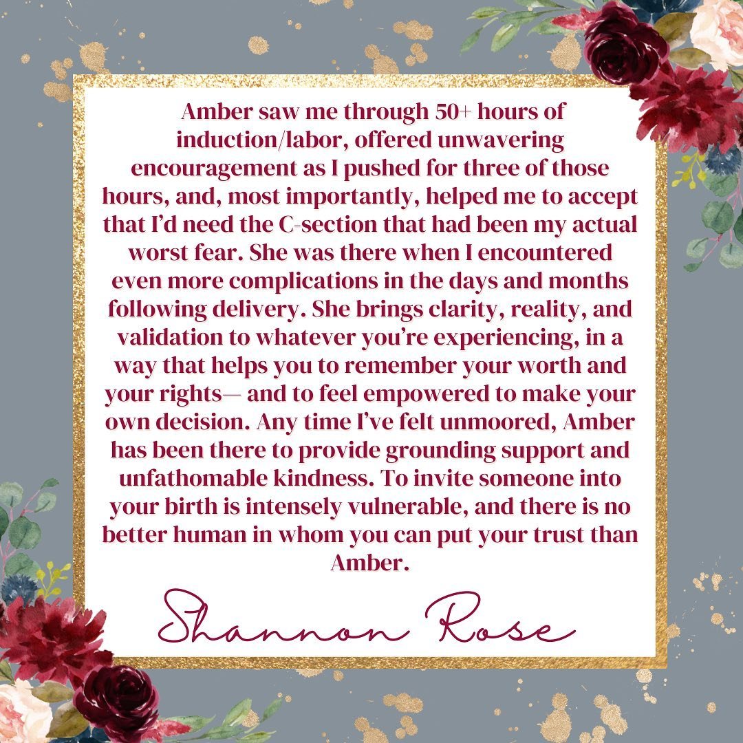 ✨Every single time I have the honor or receiving a testimonial, I sit with the sentiment of how honored I am to walk these paths with my clients. 
💕 this client and I were connected through a network of friends (my friends and former clients, knew h