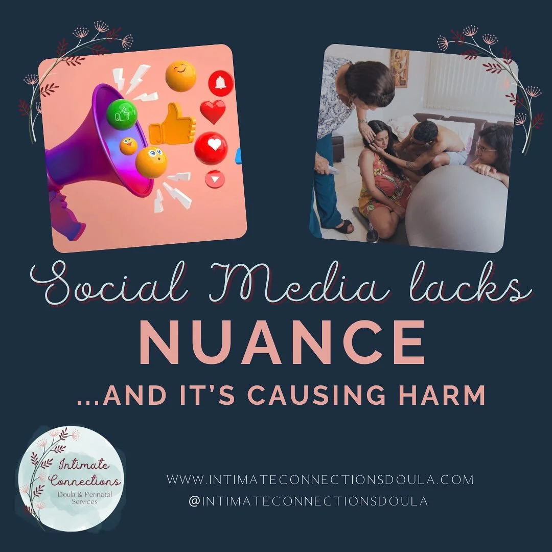 🪄NUANCE is magical &amp; I&rsquo;m here to remind you that social media experts aren&rsquo;t necessarily experts on YOU! 
🚩No single choice around pregnancy, birth, or postpartum is the same for every single person!!! 
✨be careful where you get you