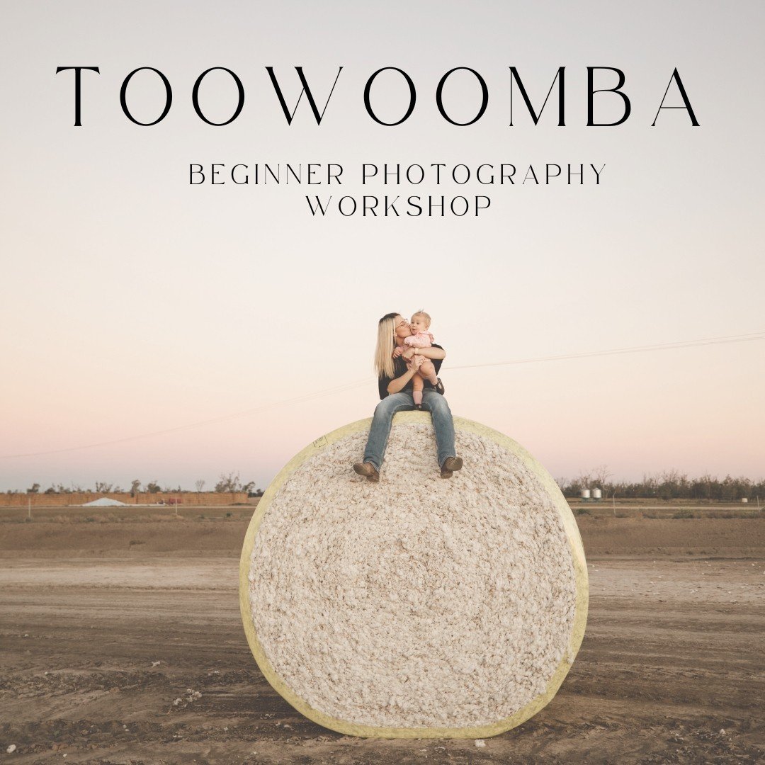 Toowoomba Beginner Photographers - a new workshop has been added for you!⁠
⁠
I will be back in Toowoomba on Saturday 13th July 2024!⁠
⁠
Your 5 hour in person workshop is limited to 8 budding photographers so I can personally spend 1:1 time with you t