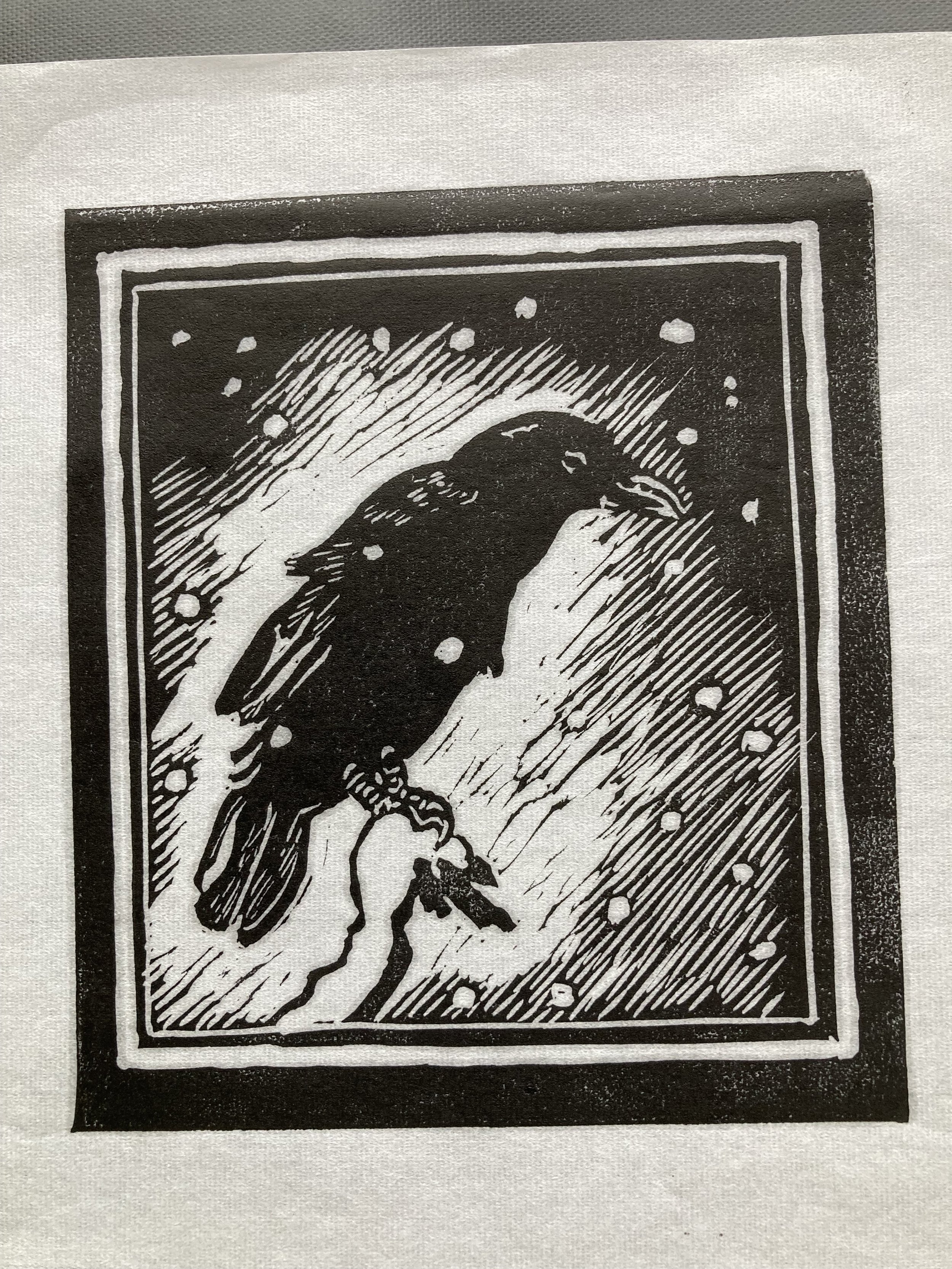 Crow in the Snow