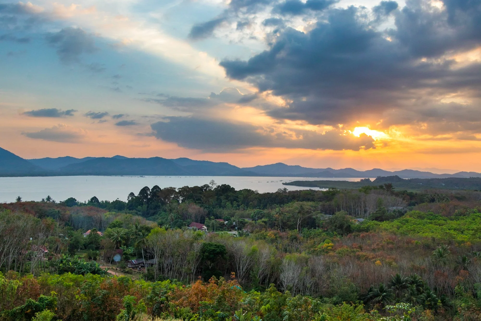 thai sunset