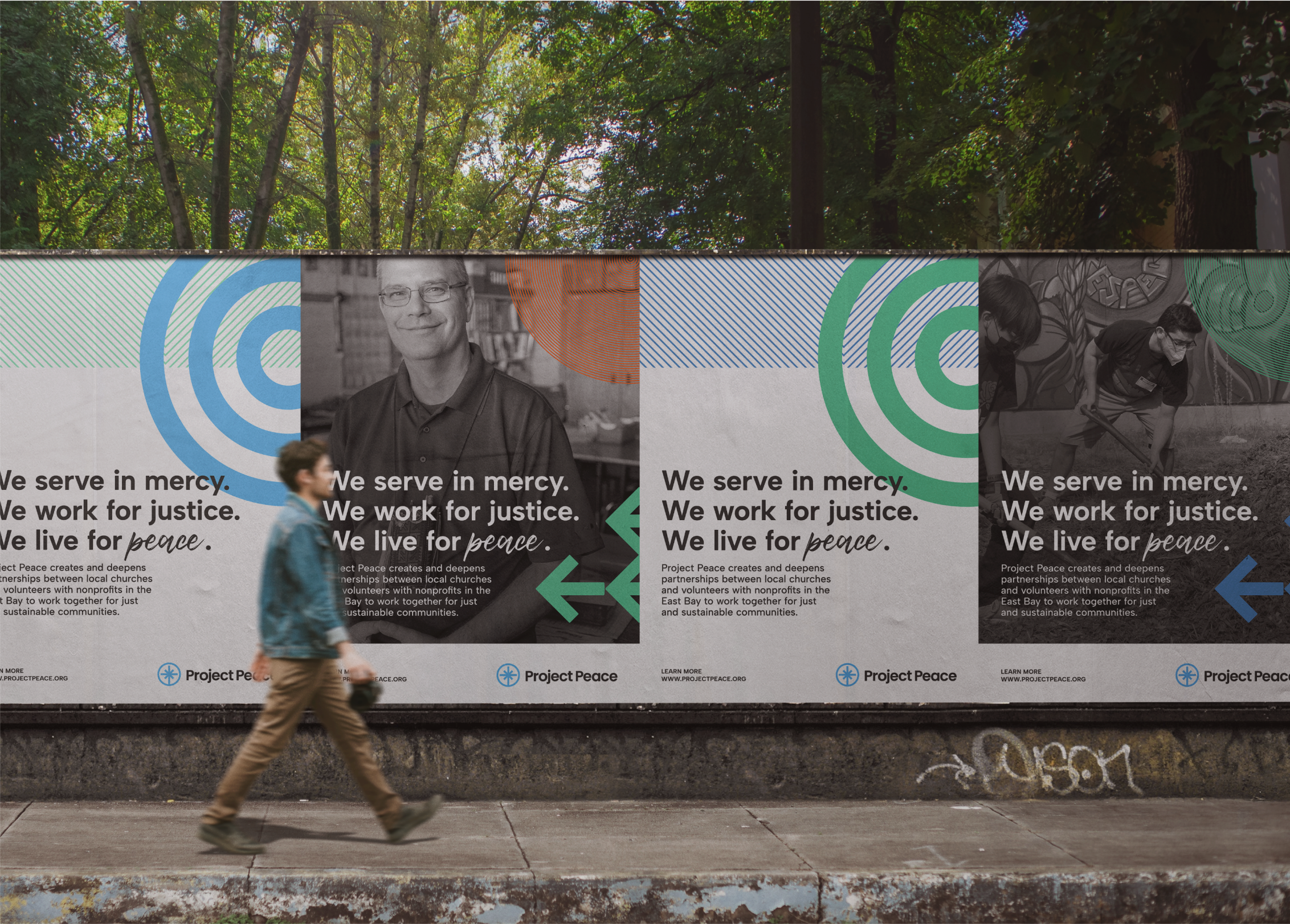 Dynamic rebrand for a local community